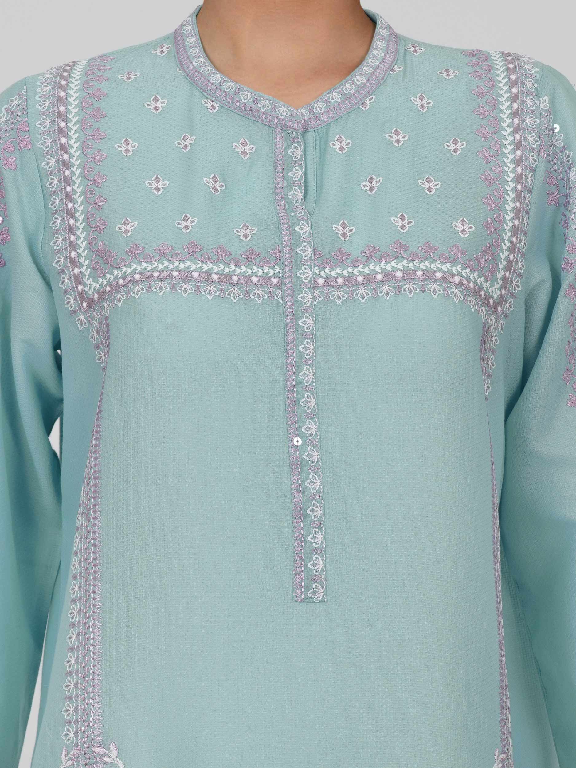 Dobby Shirt-Embroidered (Pret) - Image 4