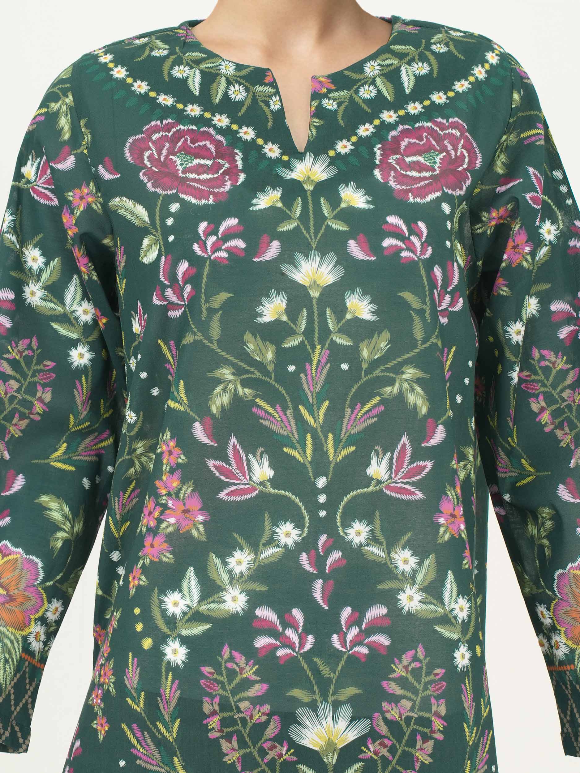 2 Piece Lawn Suit (Pret) - Image 4