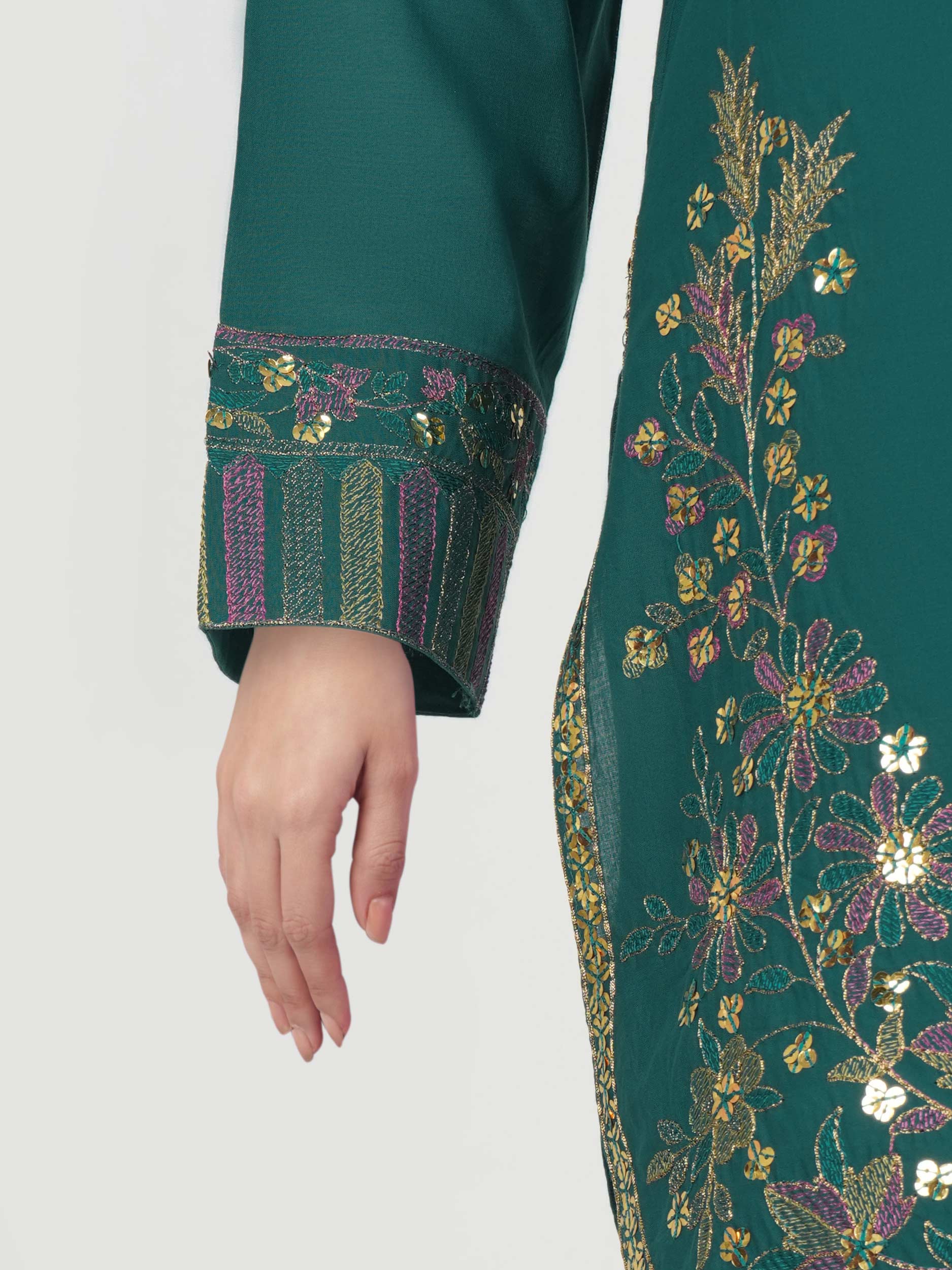 2 Piece Lawn Suit- Embroidered (Pret) - Image 5