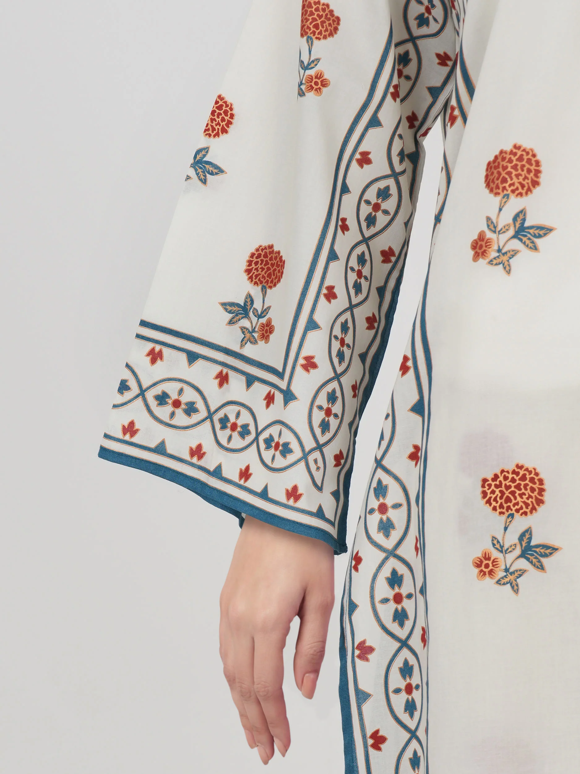 2 Piece Cambric Suit (Pret) - Image 5