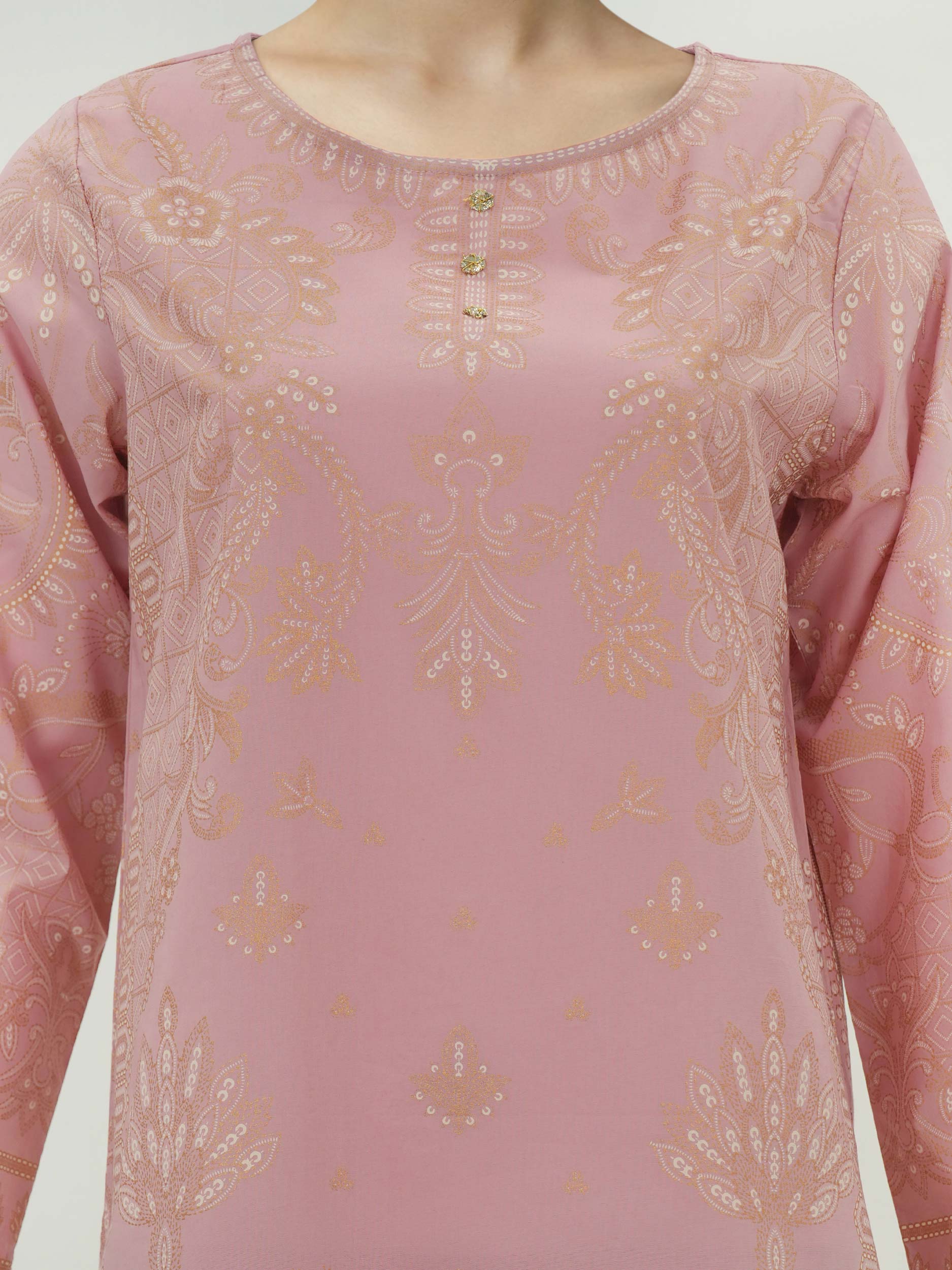 2 Piece Cambric Suit (Pret) - Image 4