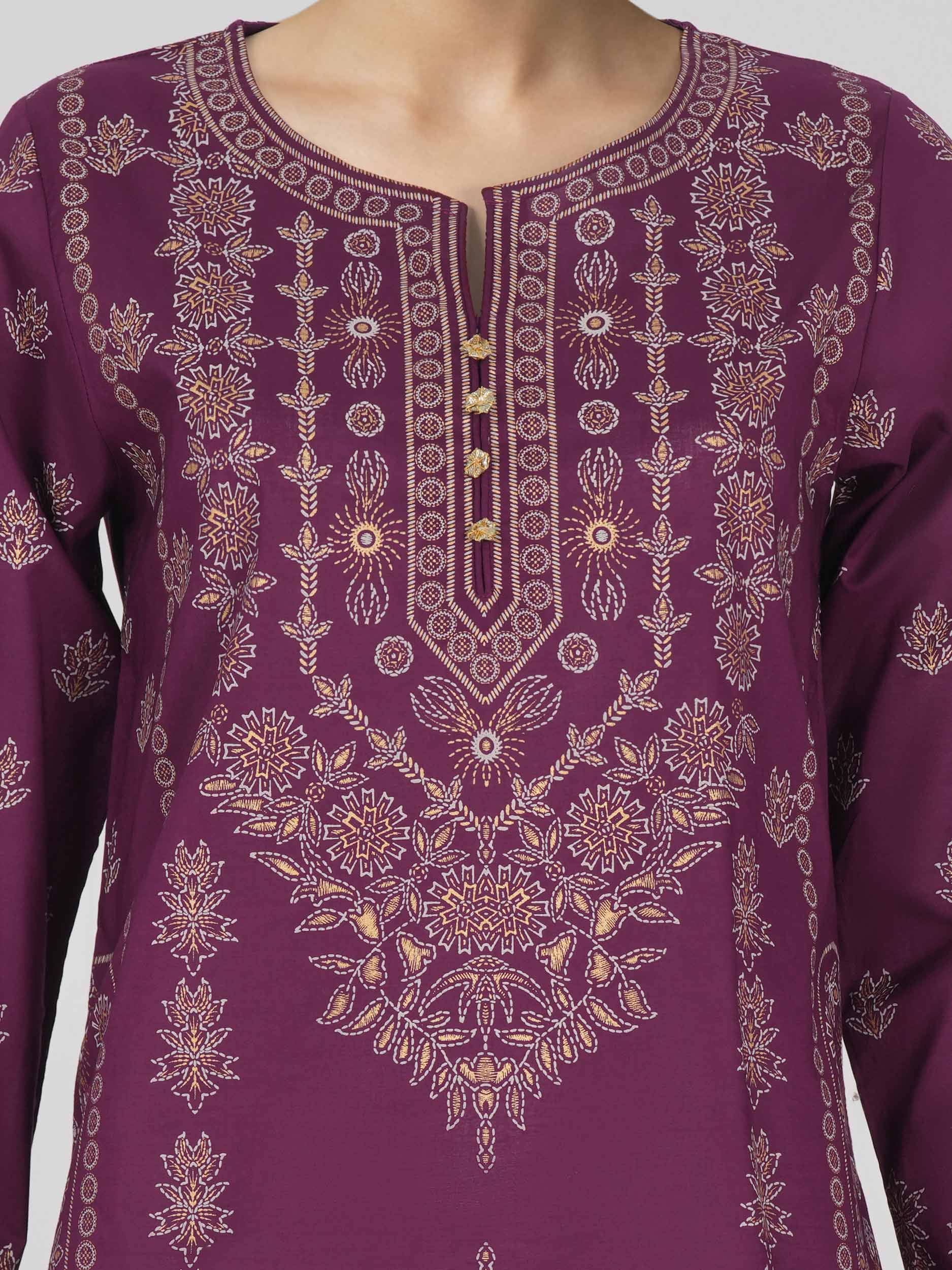 3 Piece Lawn Suit (Pret) - Image 5