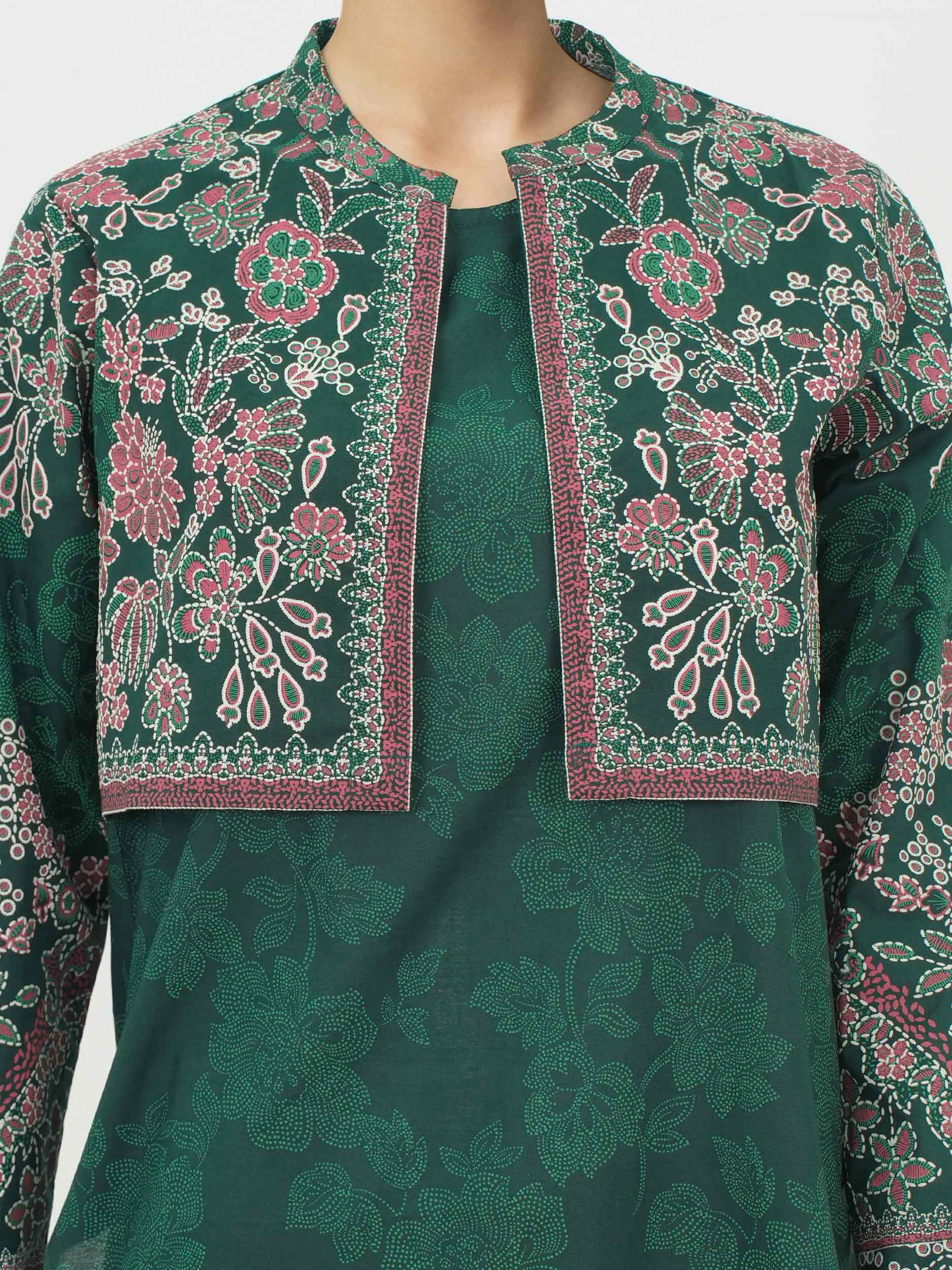 2 Piece Cambric Suit (Pret) - Image 4