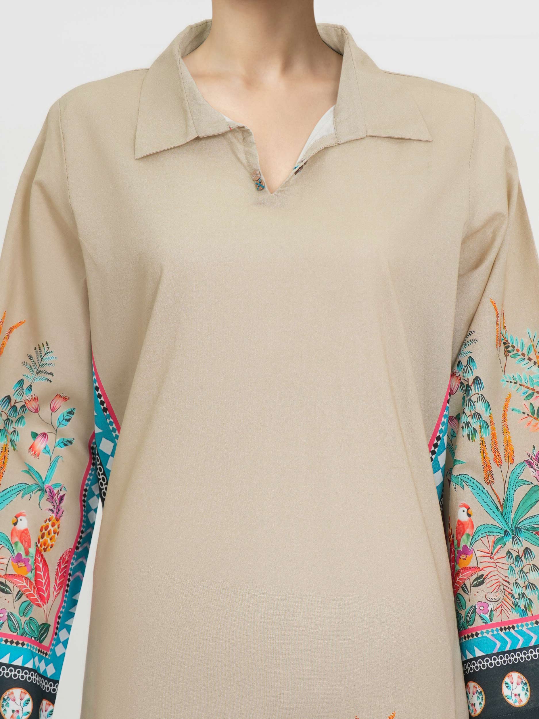 2 Piece Cambric Suit (Pret) - Image 3