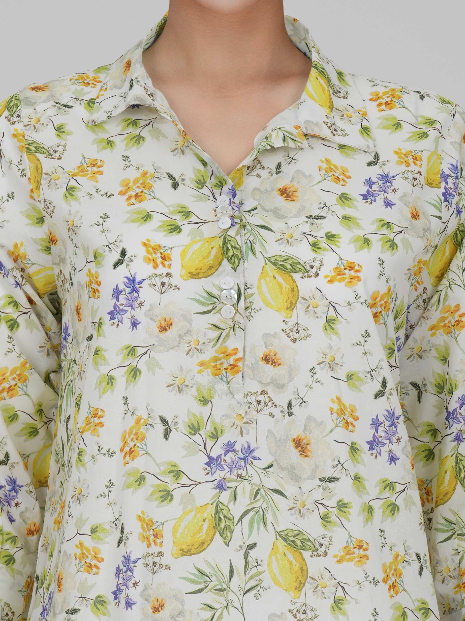 2 Piece Cambric Suit (Pret) - Image 5