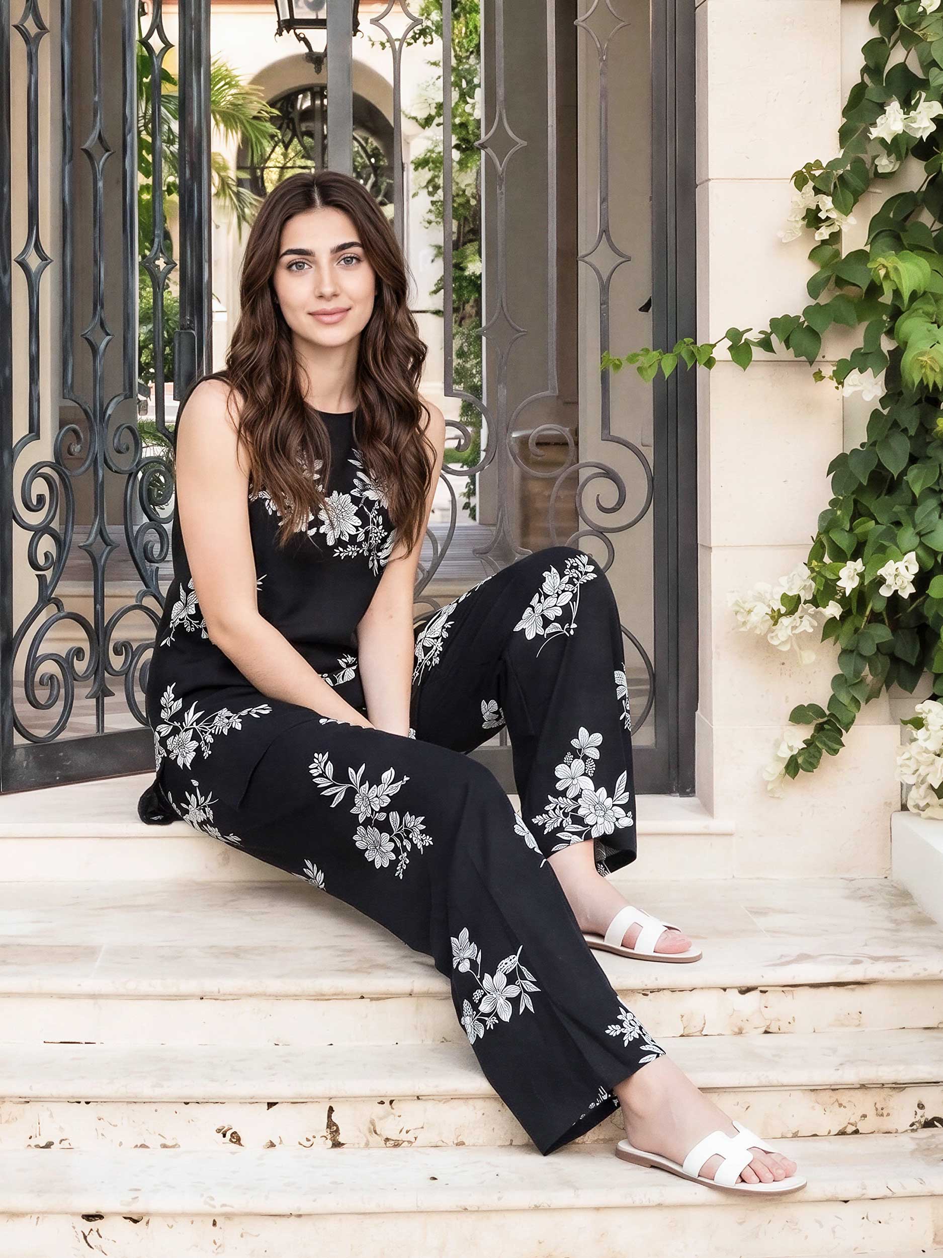 2 Piece Viscose Cotton Suit (Pret) - Image 8