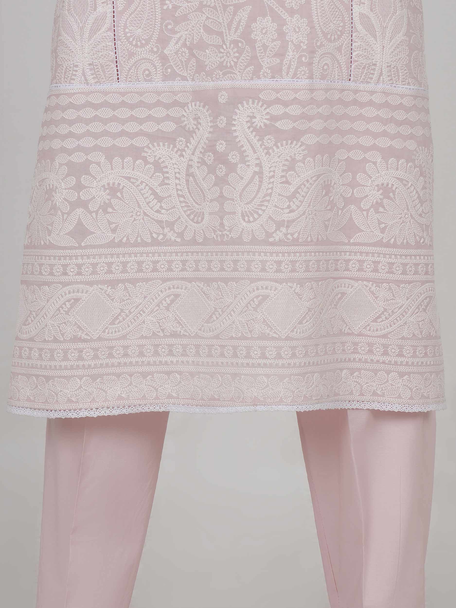 3 Piece Lawn Suit- Embroidered (Pret) - Image 6