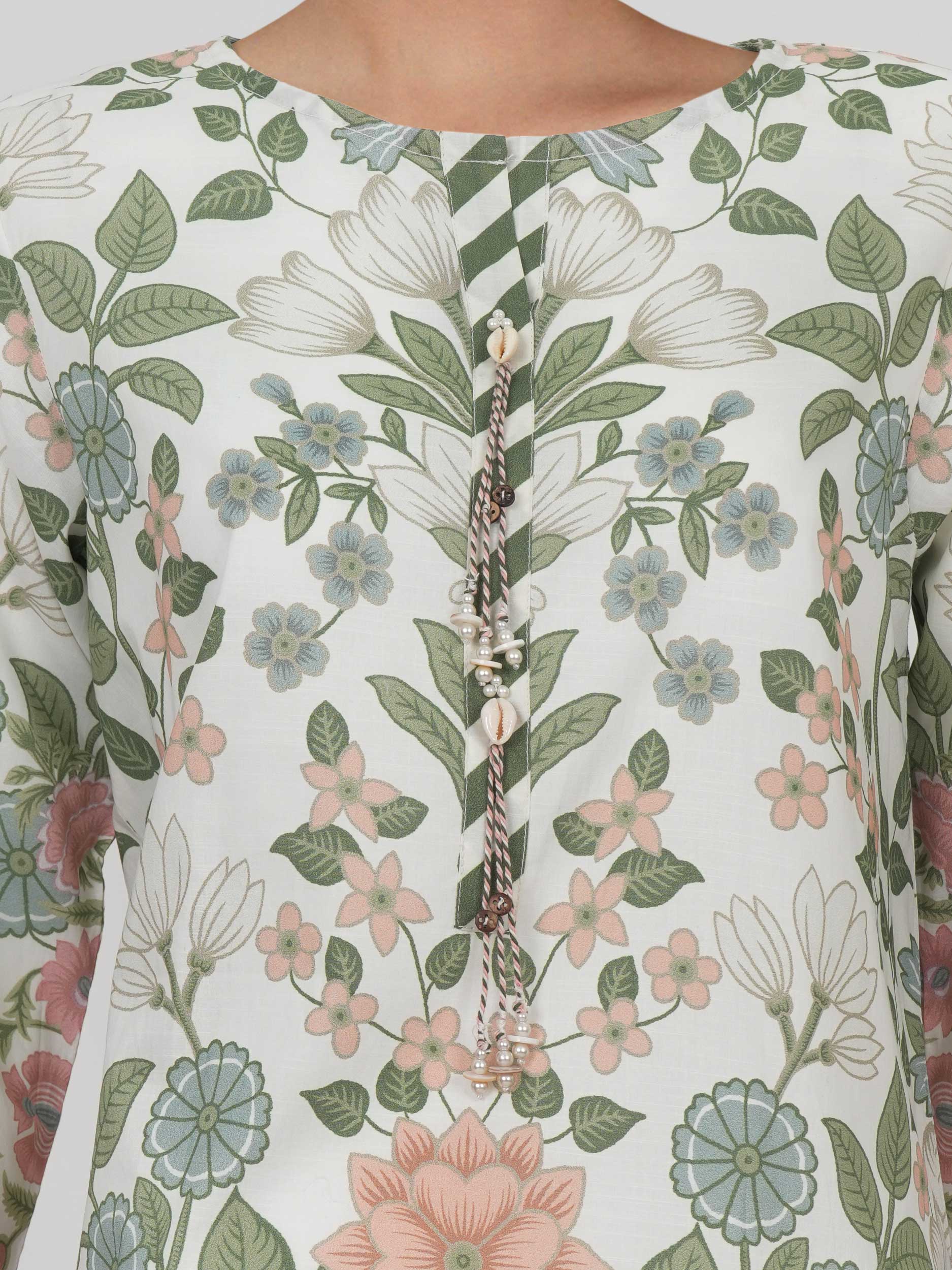 Lawn Slub Co-ord Set - Image 4