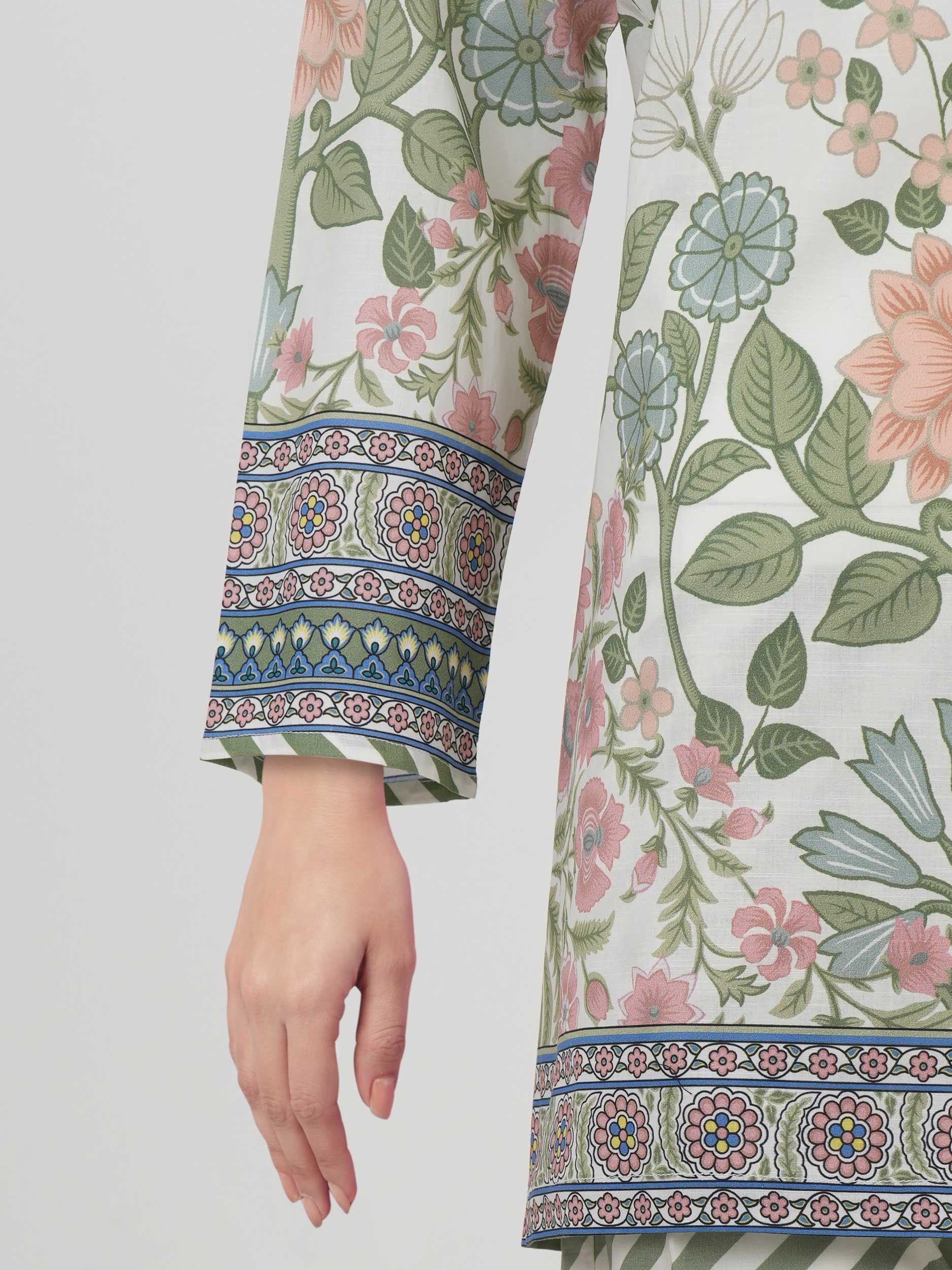 Lawn Slub Co-ord Set - Image 5