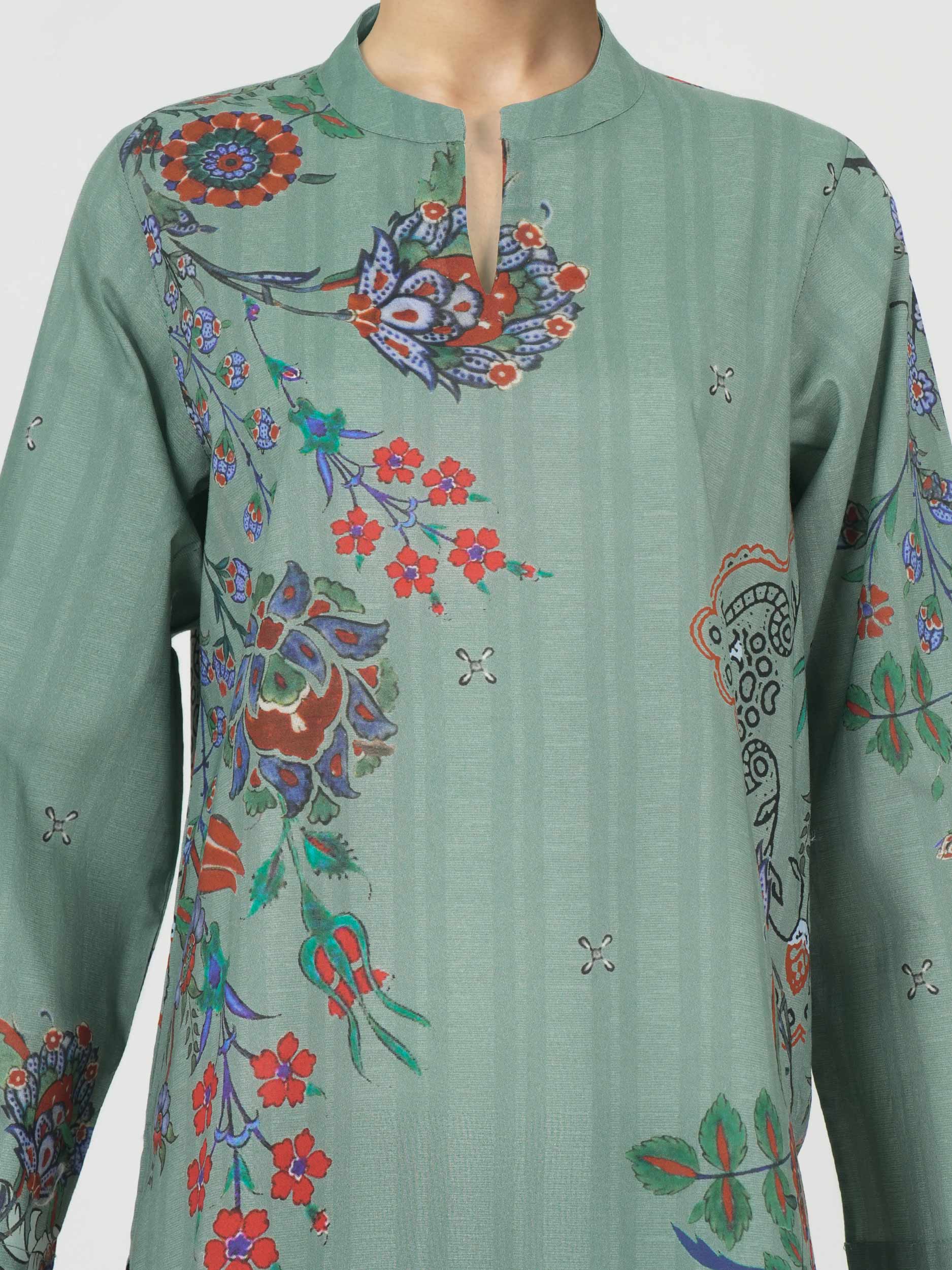 Lawn Slub Co-ord Set - Image 4