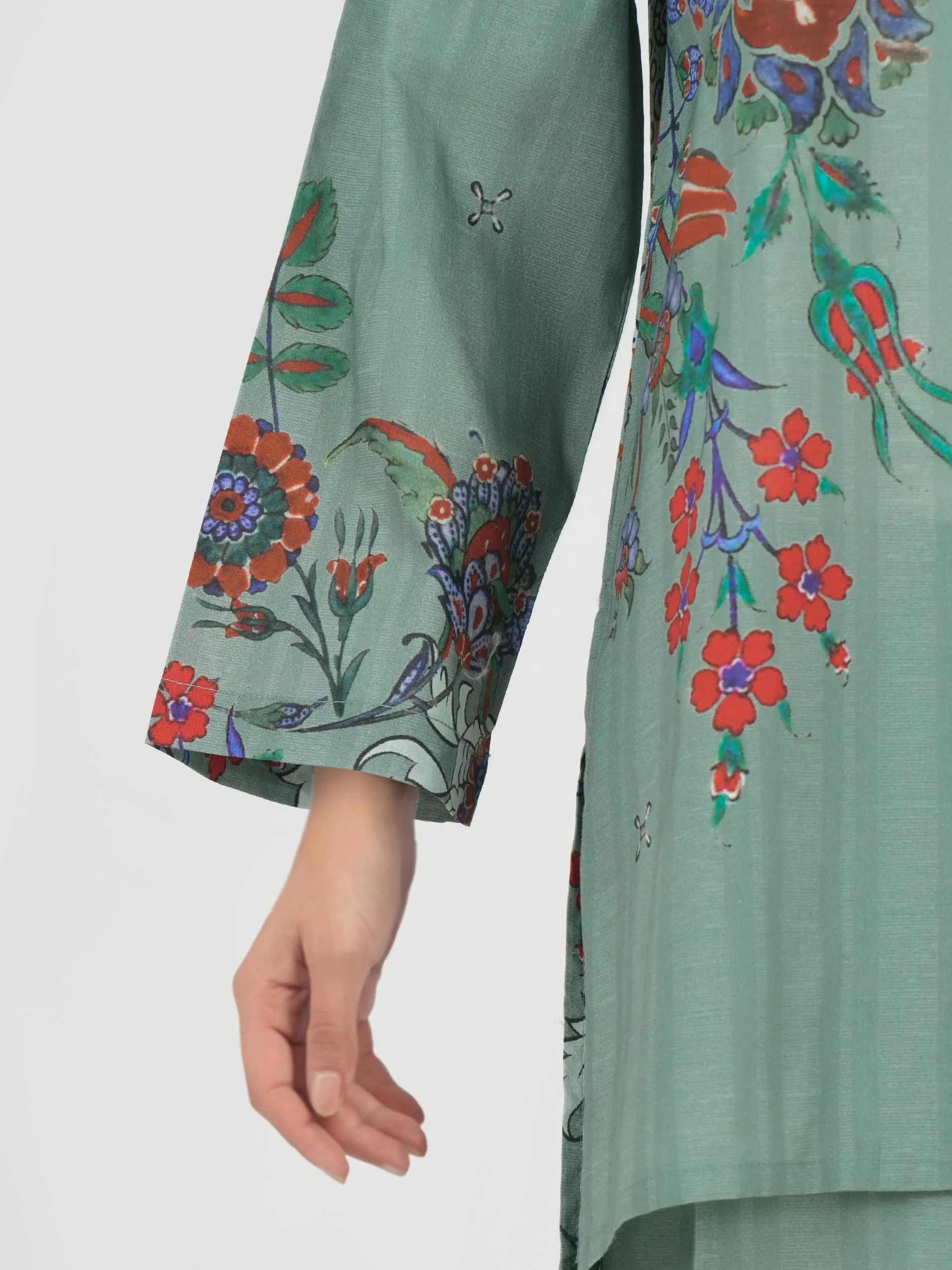 Lawn Slub Co-ord Set - Image 5