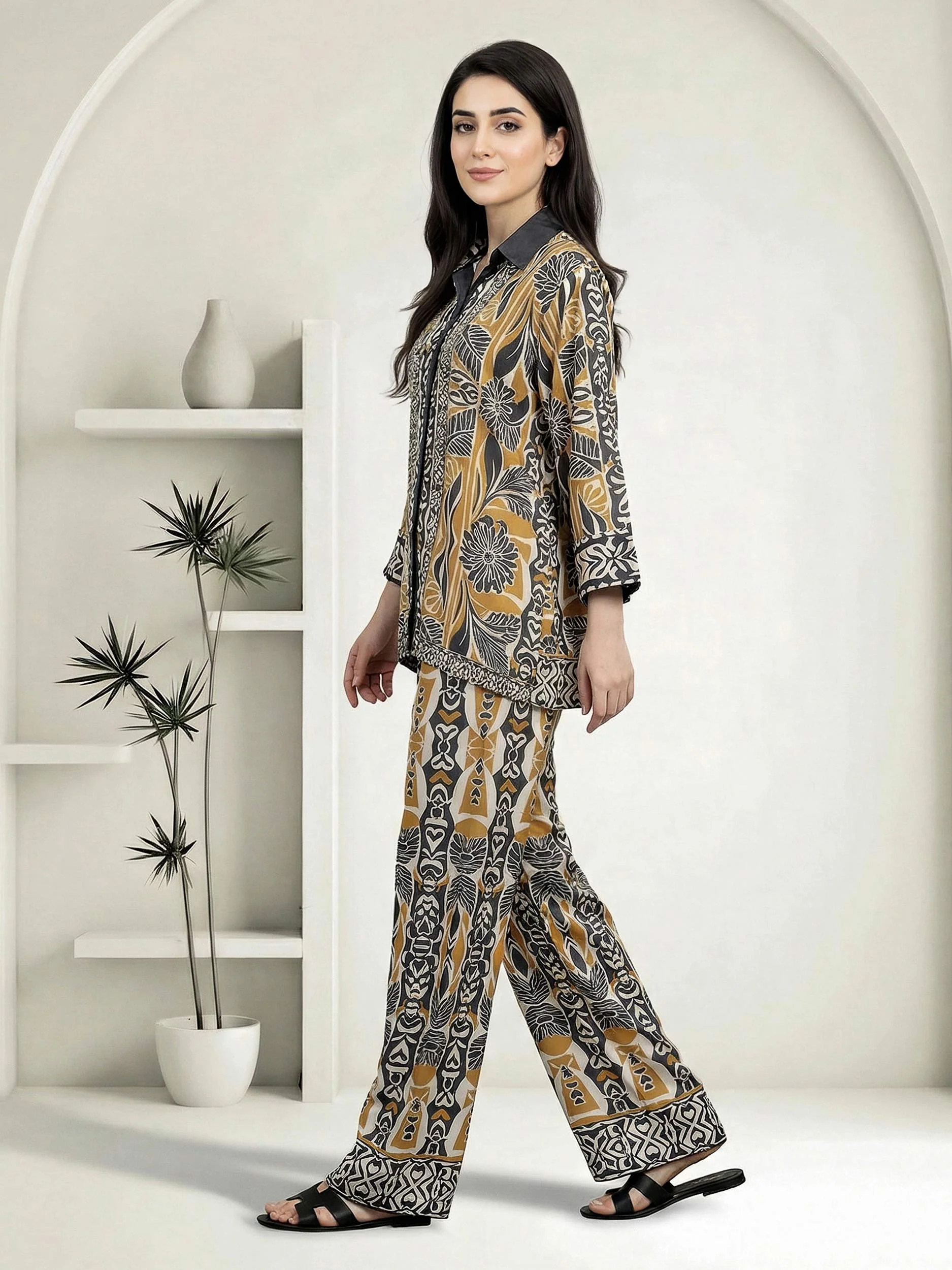 Viscose Co-ord Set - Image 2