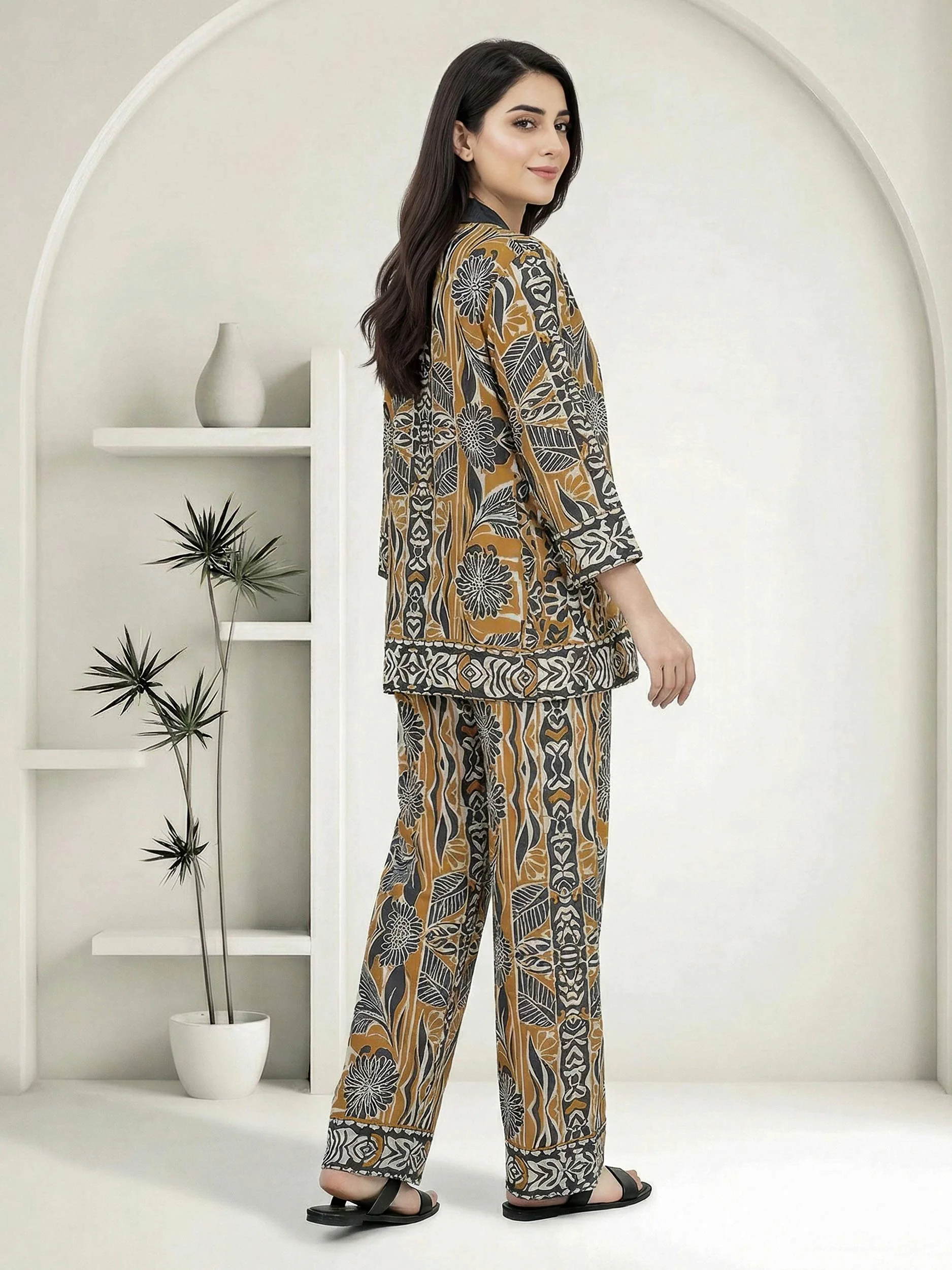 Viscose Co-ord Set - Image 3
