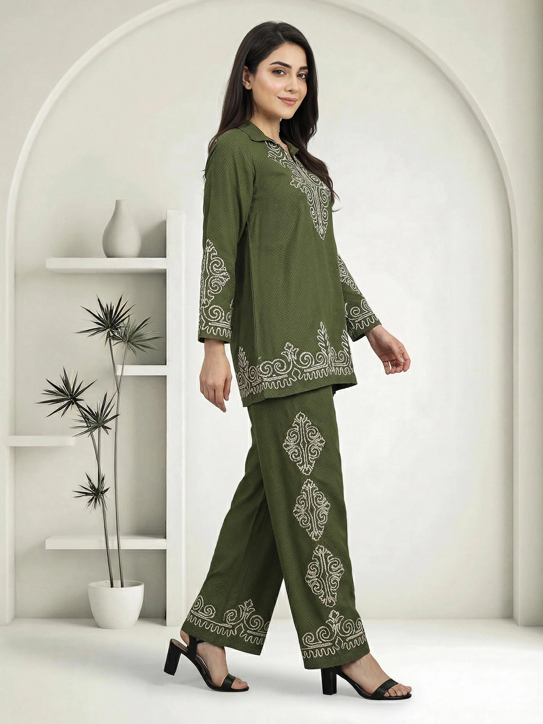 Dobby Co-ord Set - Image 2