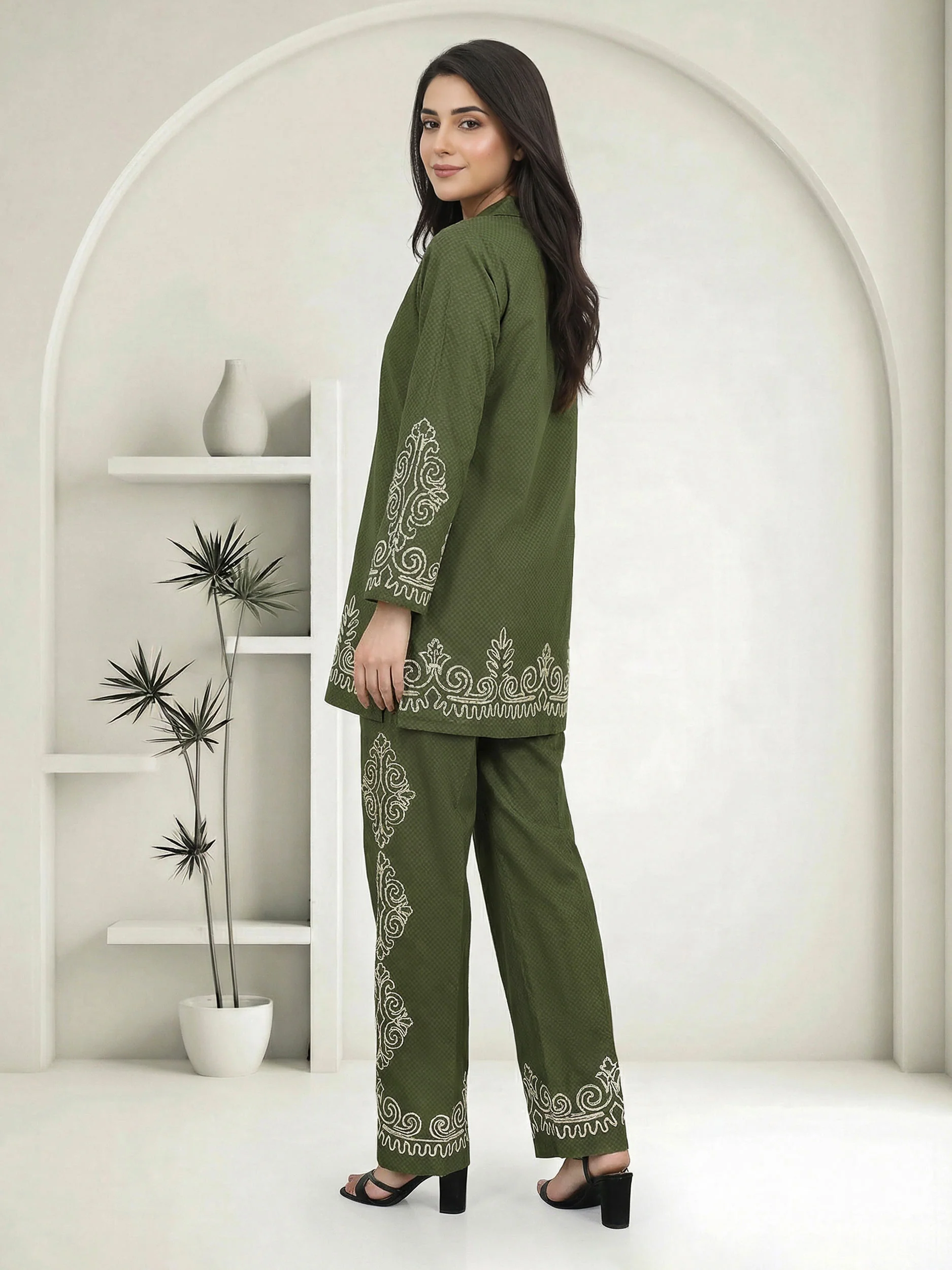 Dobby Co-ord Set - Image 3
