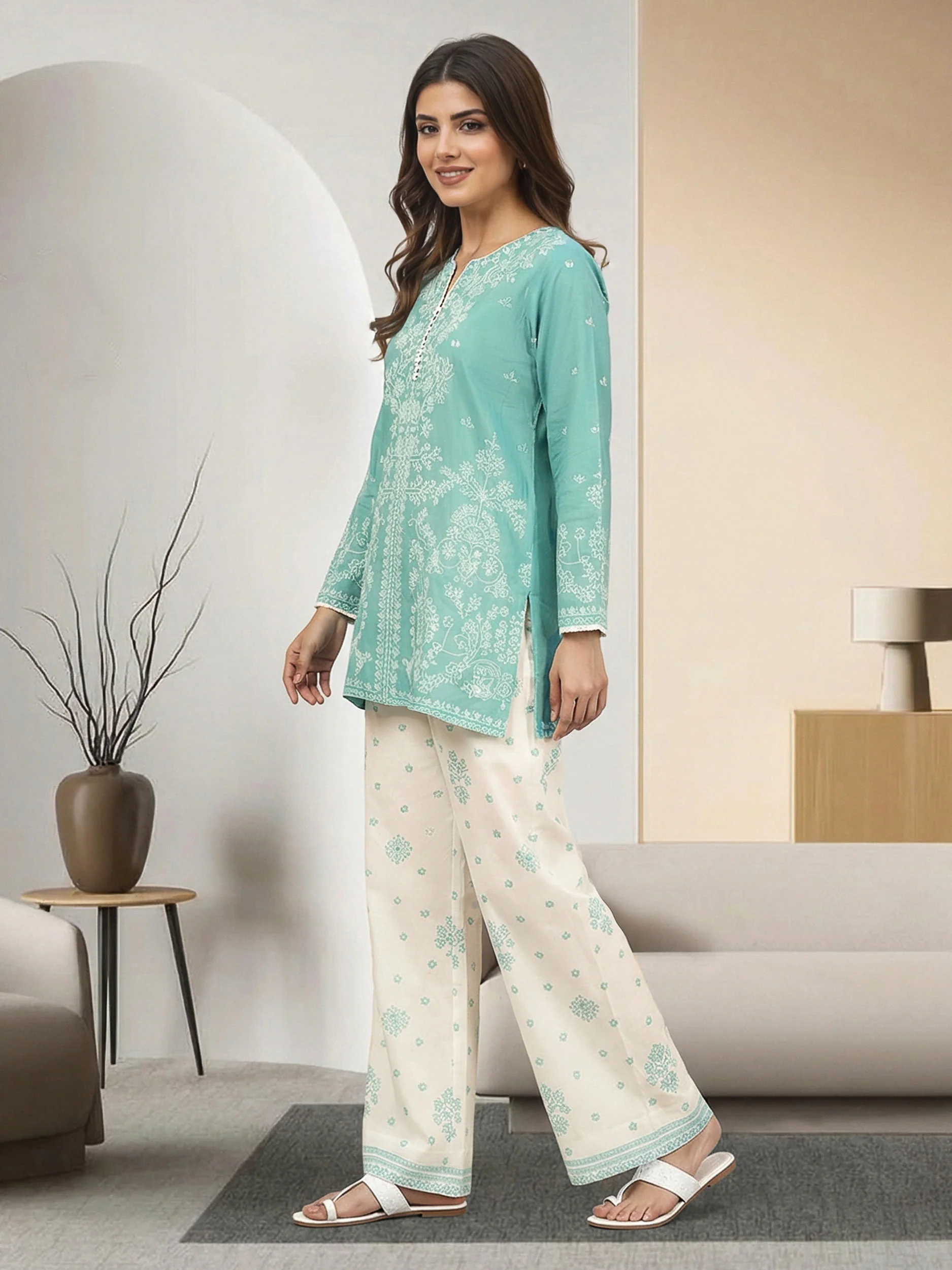 Lawn Co-ord set - Image 2
