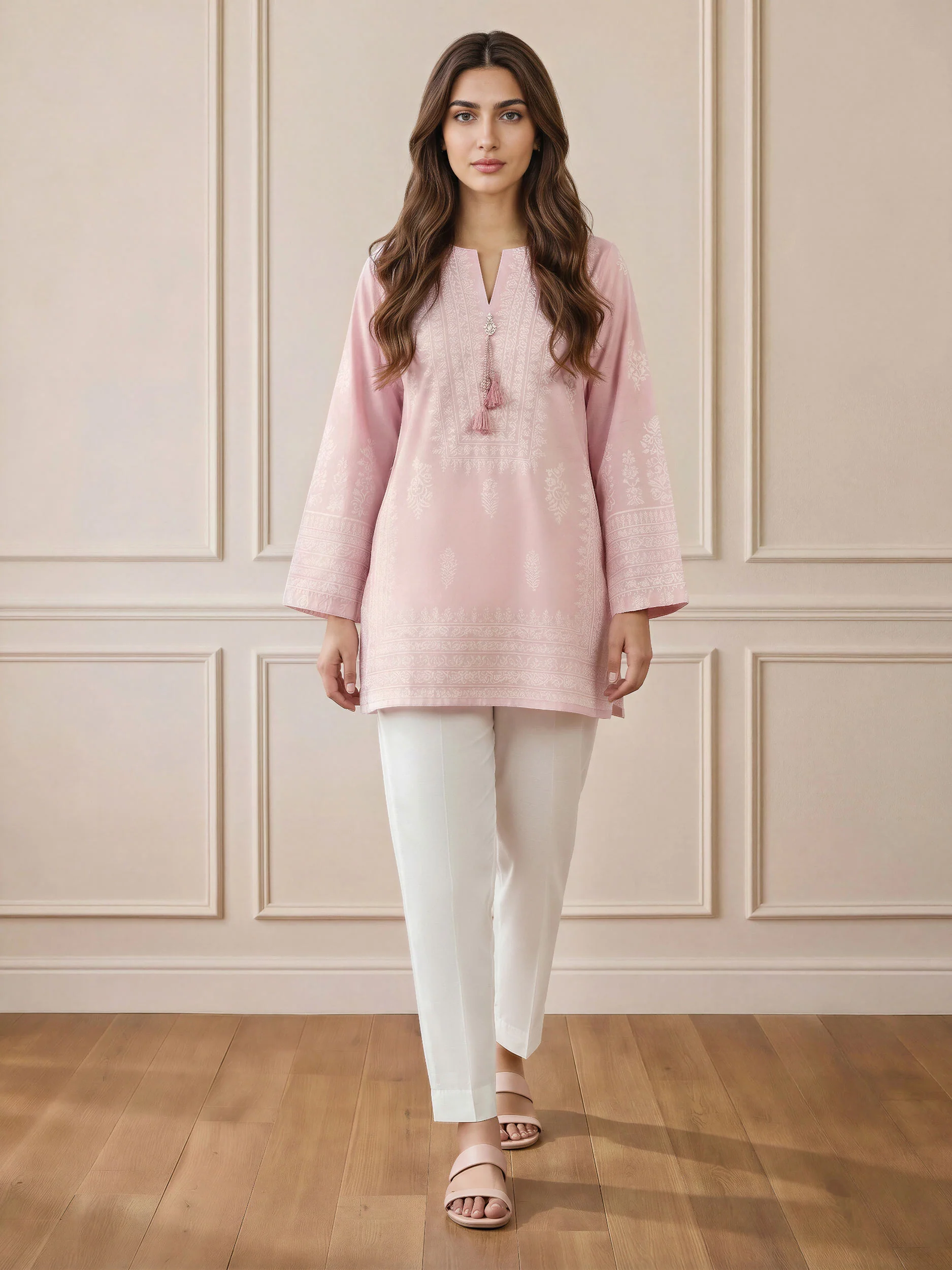 Lawn Texture Kurti (Pret) - Image 2
