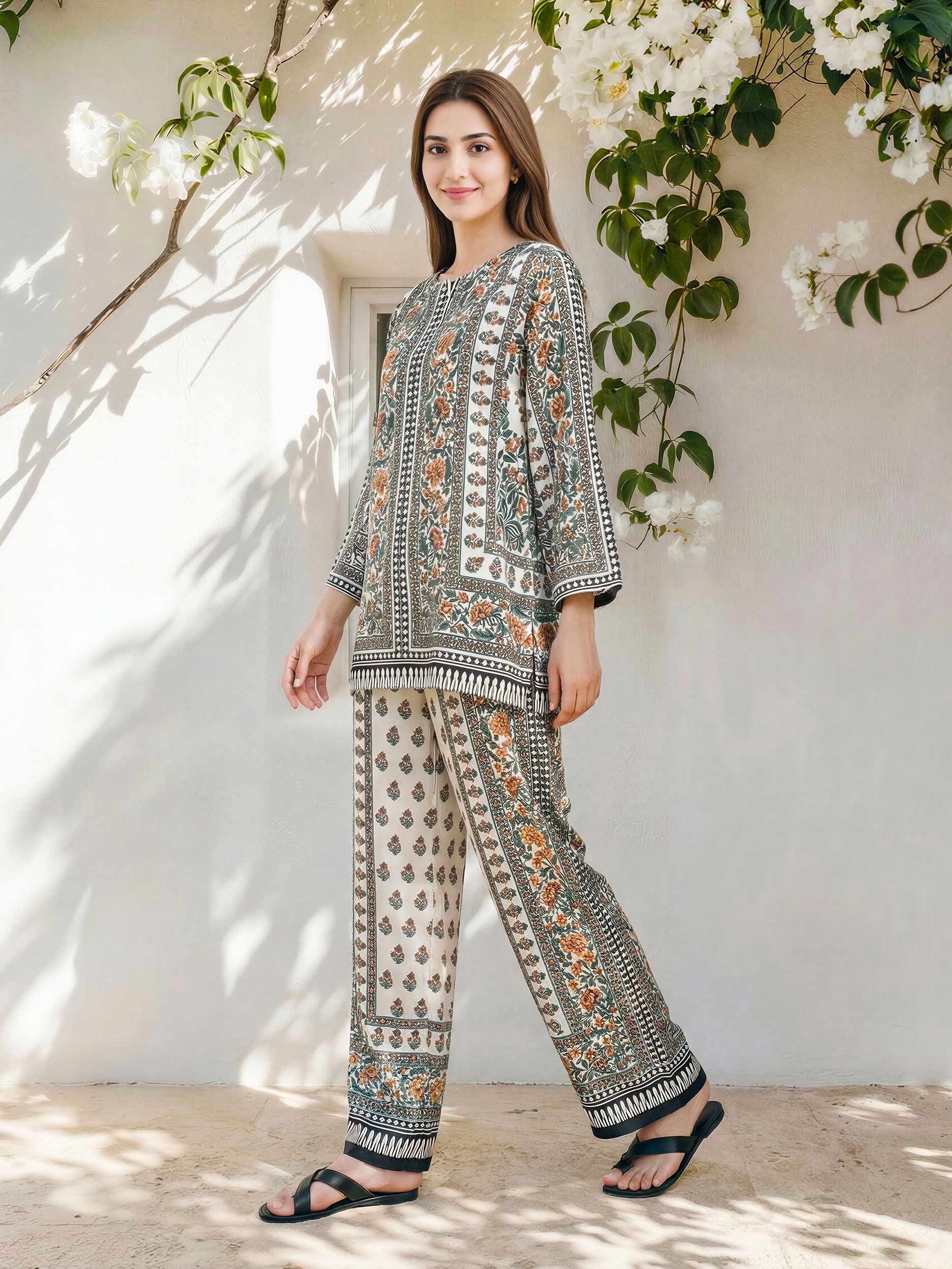 Silk Co-ord Set - Image 2