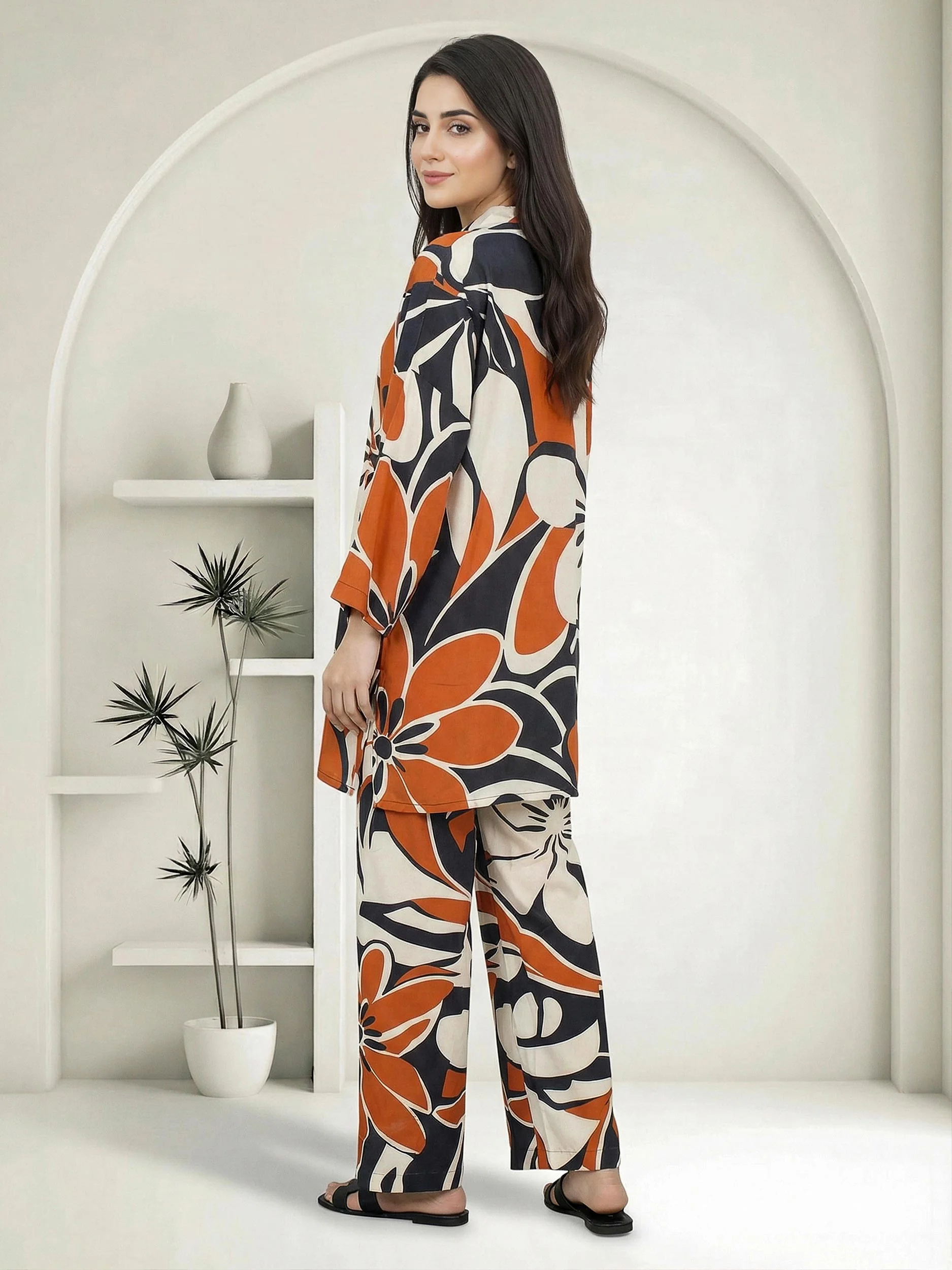 Viscose Co ord set - Image 3