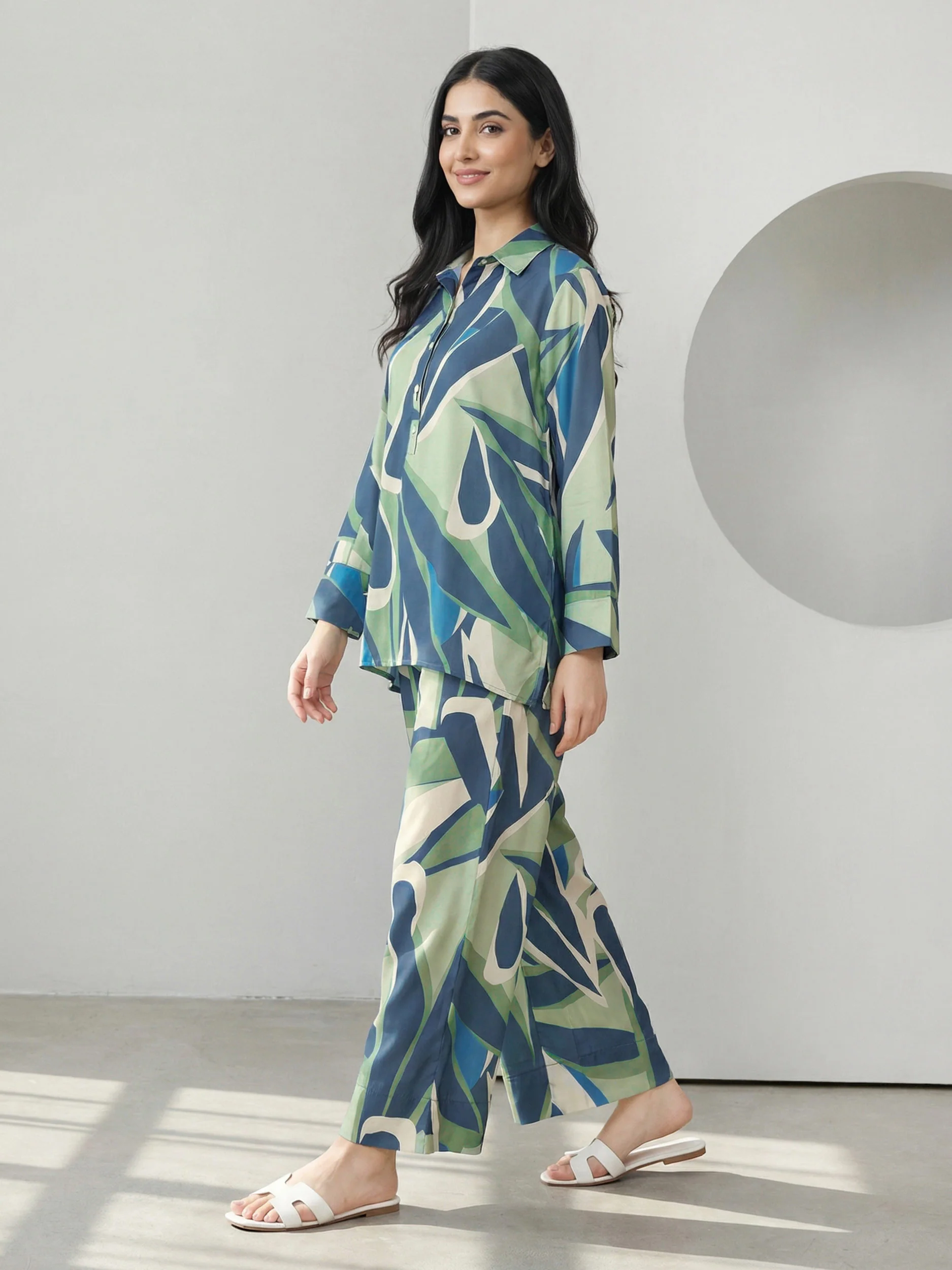Silk Co-ord set - Image 2