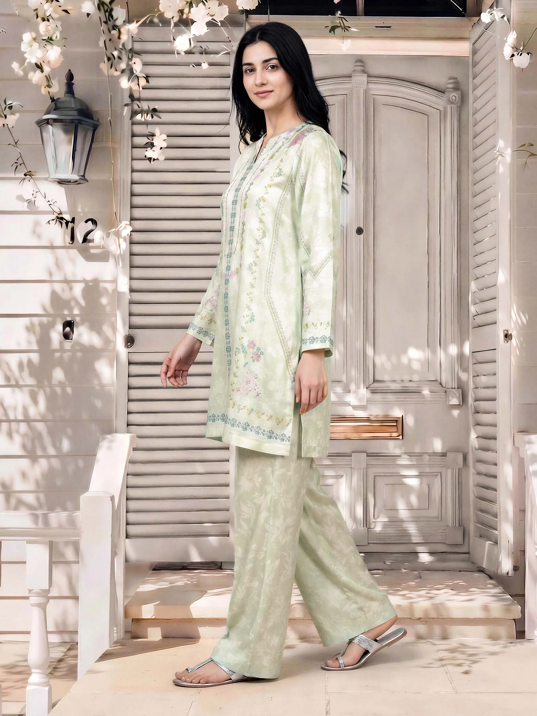 Silk Co-ord Set - Image 2