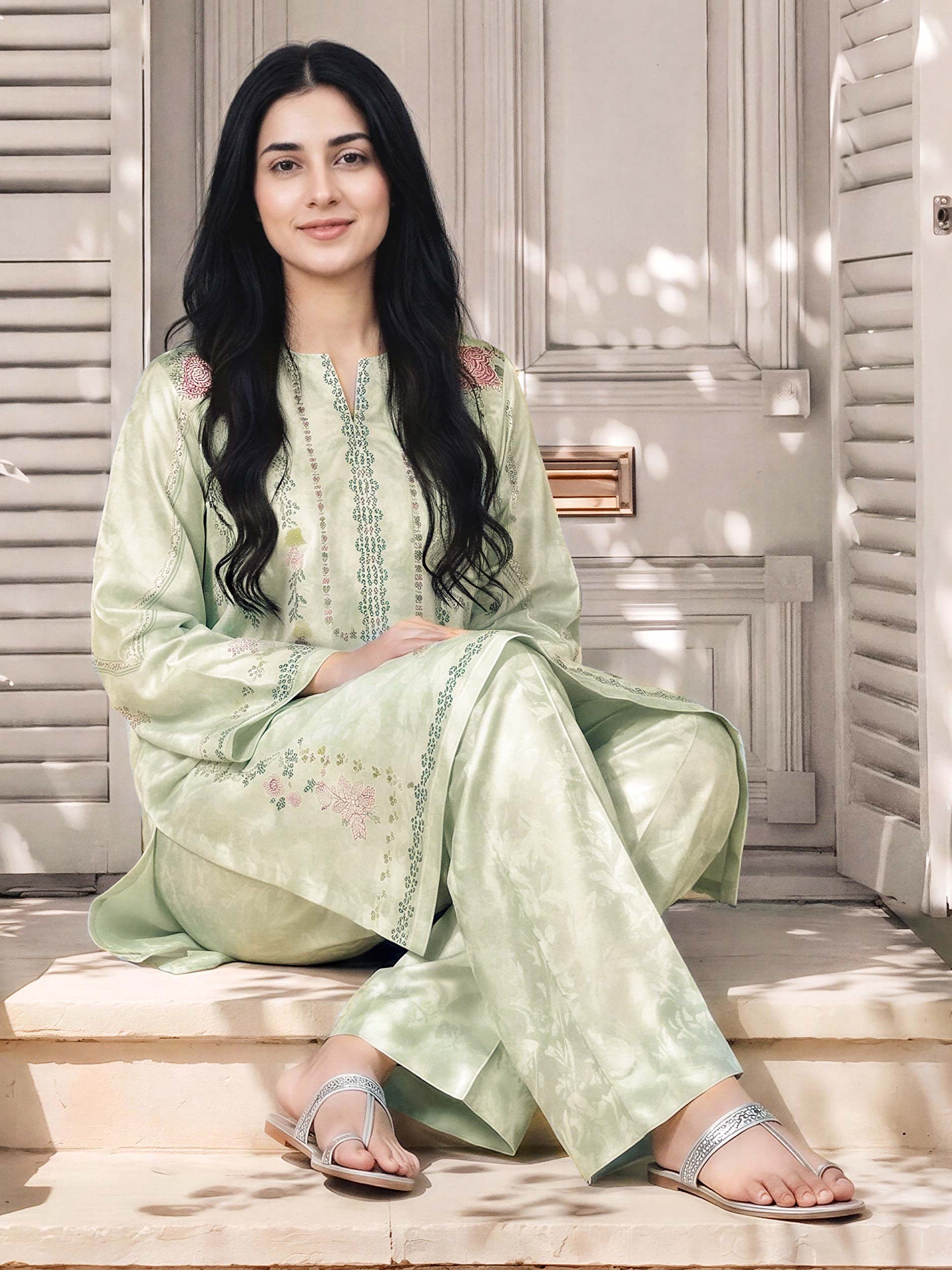 Silk Co-ord Set - Image 4