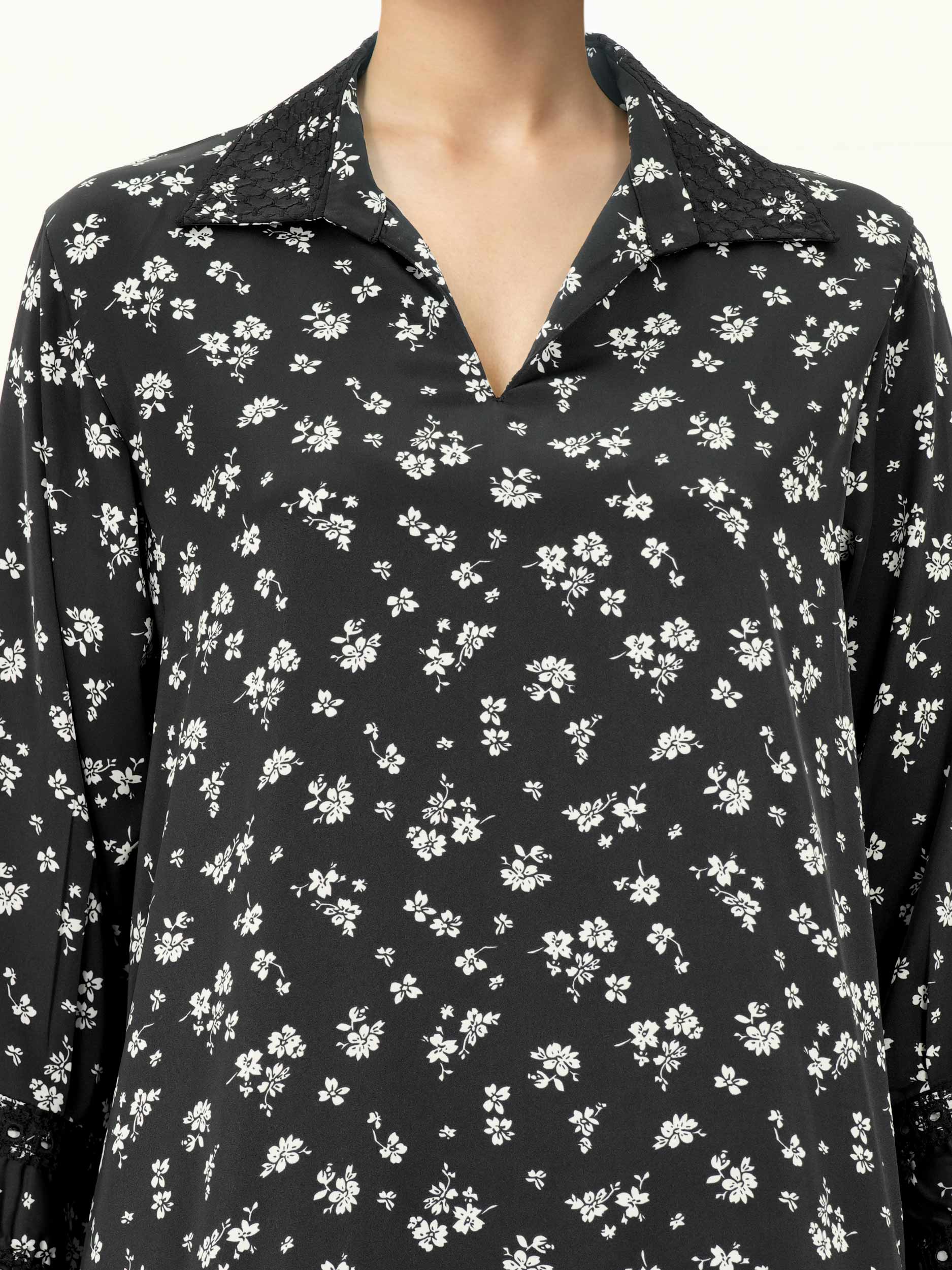 Silk Co-ord set- Embroidered - Image 4