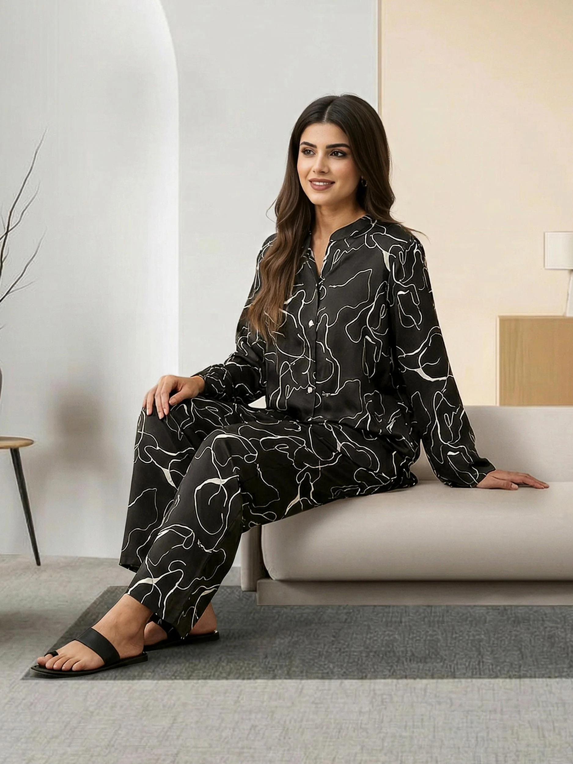 Silk Co-ord set - Image 2