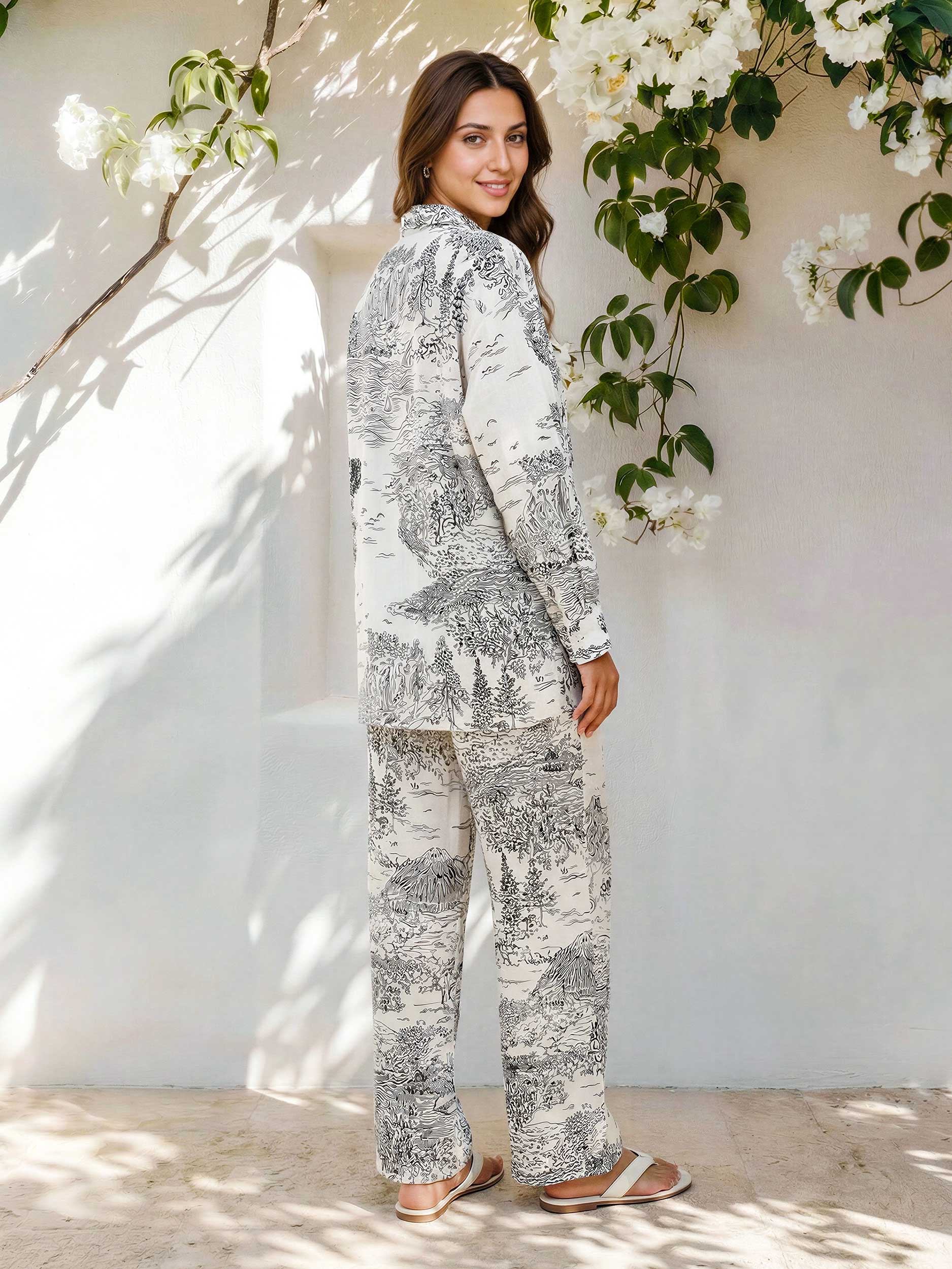 Silk Co-ord Set - Image 3