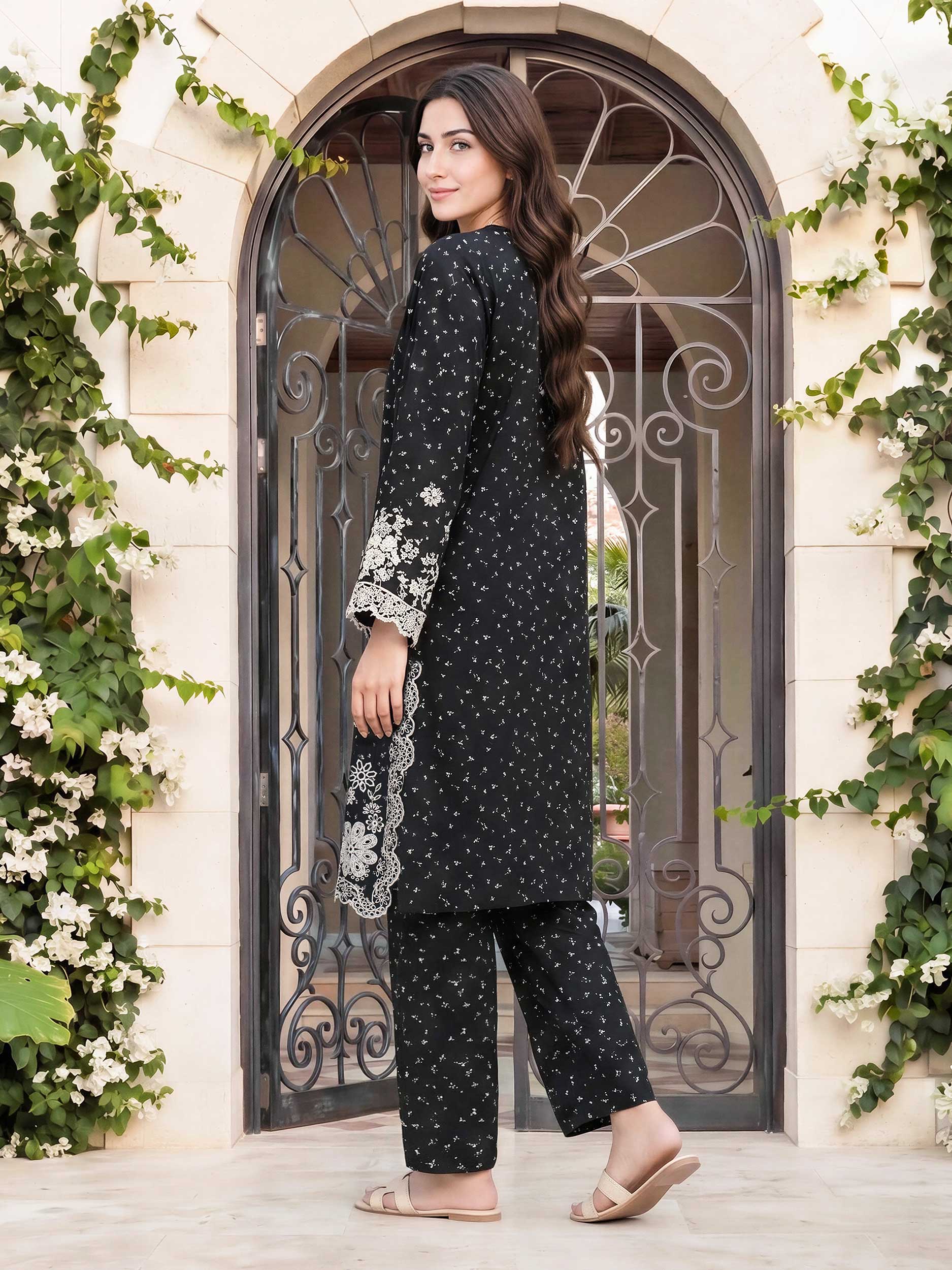 2 Piece Grip Suit- Embroidered (Pret) - Image 3