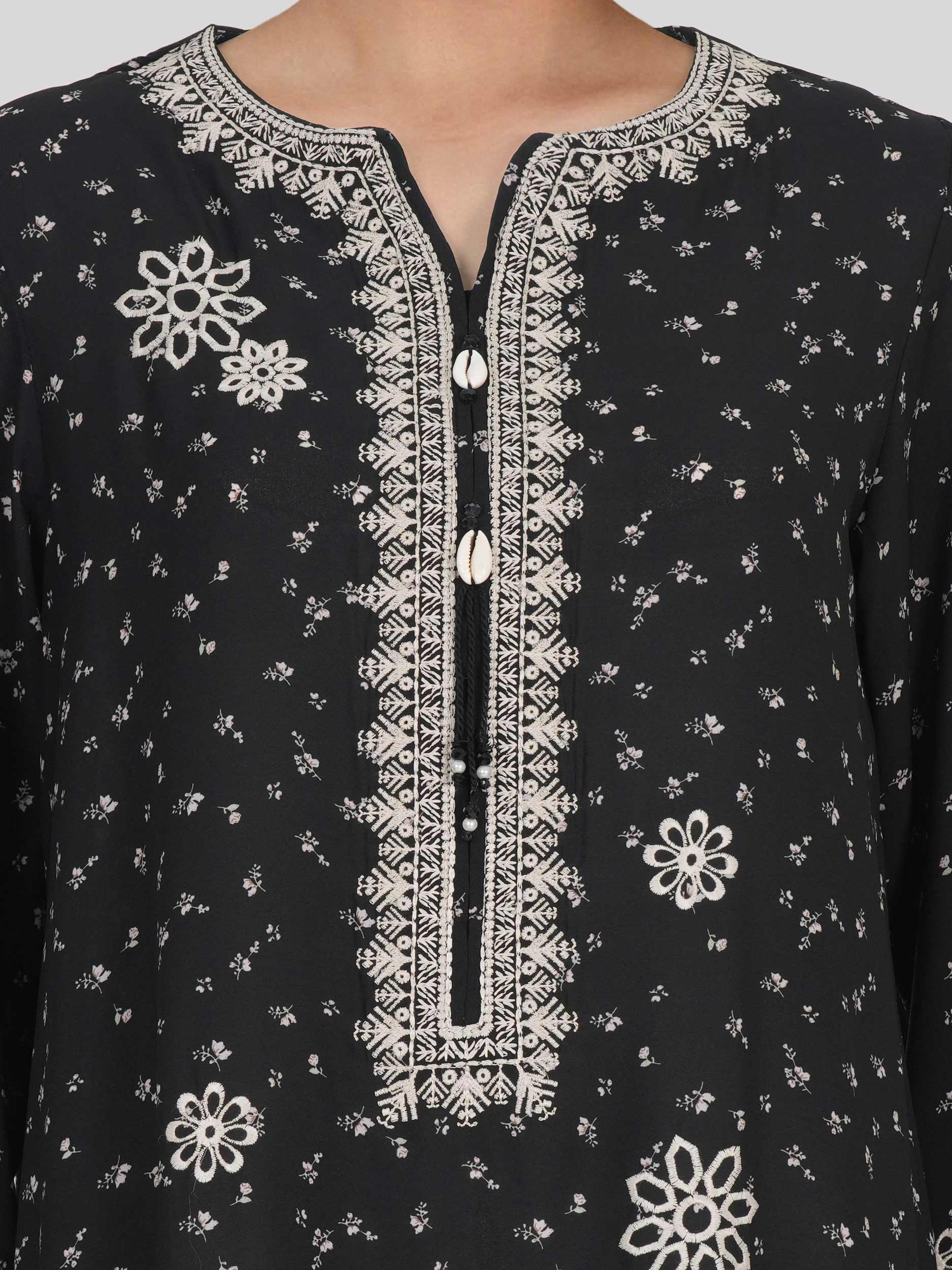 2 Piece Grip Suit- Embroidered (Pret) - Image 6