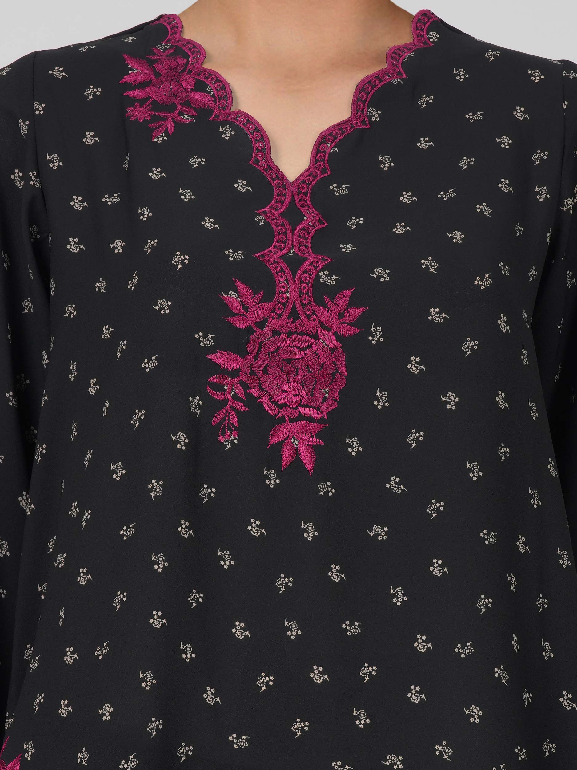 2 Piece Grip Suit- Embroidered (Pret) - Image 5