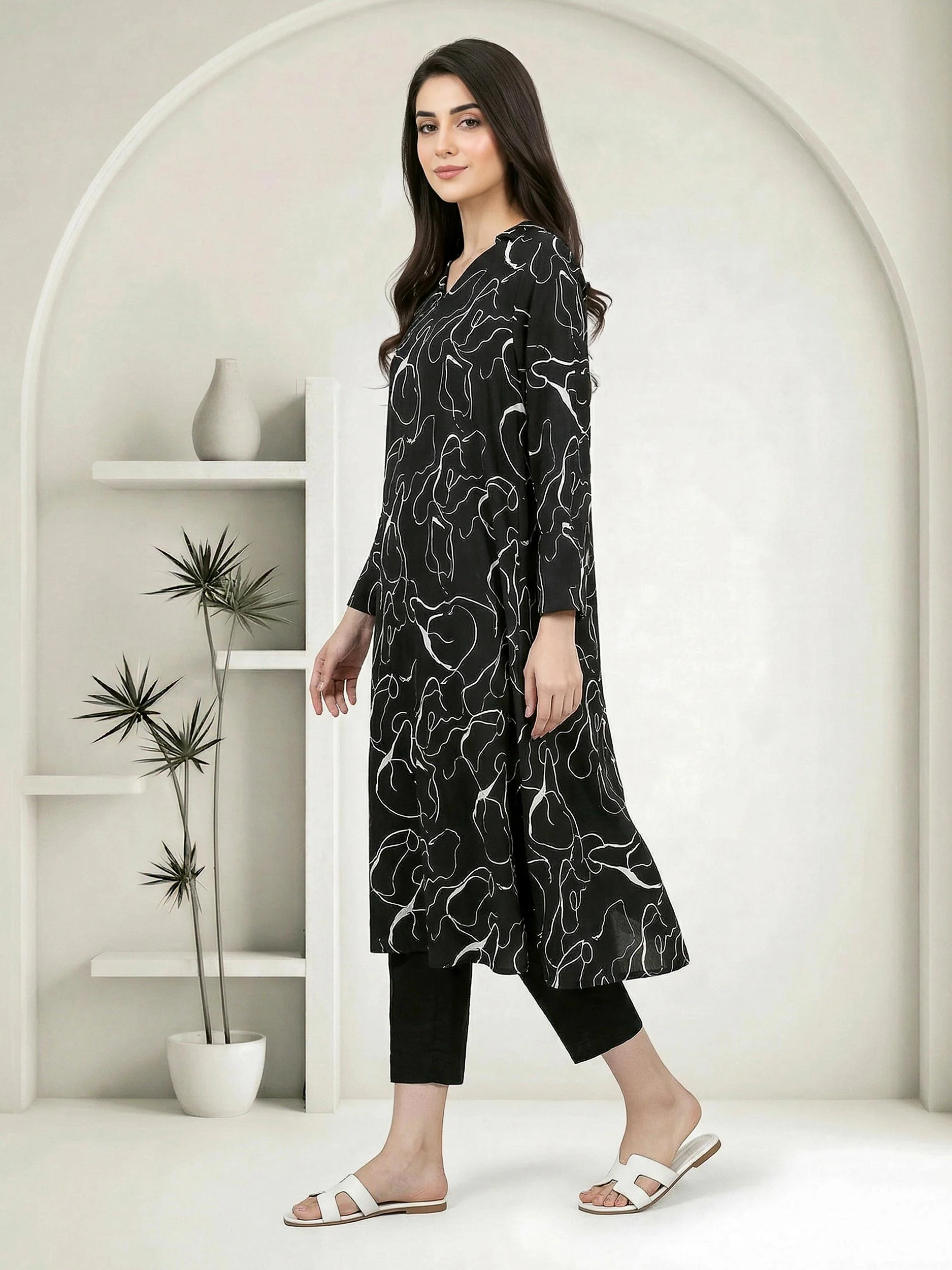 Silk Dress - Image 2