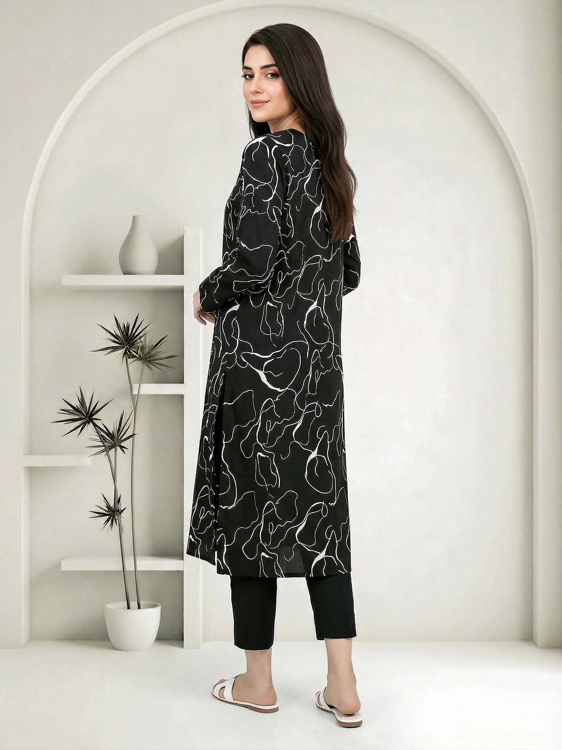 Silk Dress - Image 3