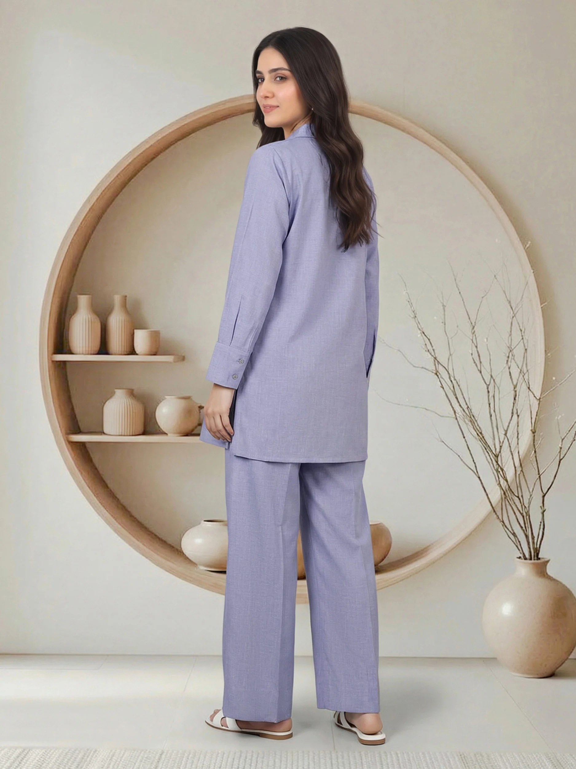 Yarn Dyed Co-ord Set - Image 3