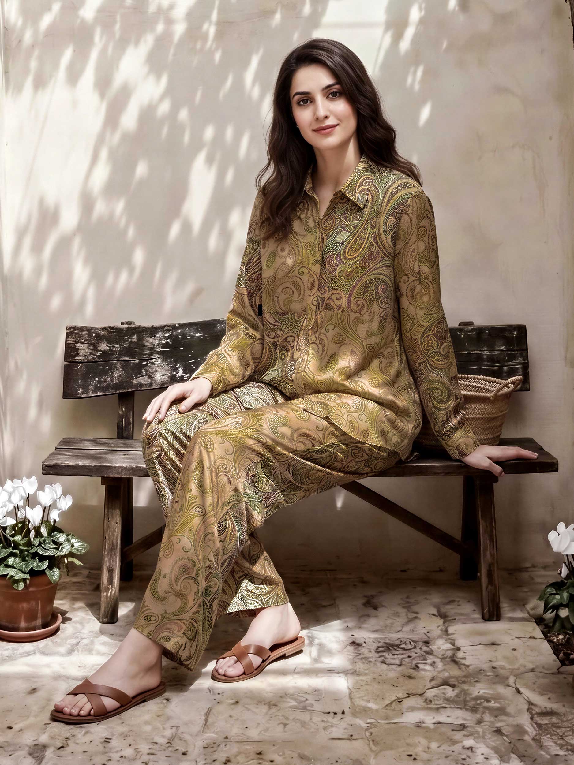Silk Co-ord Set - Image 3