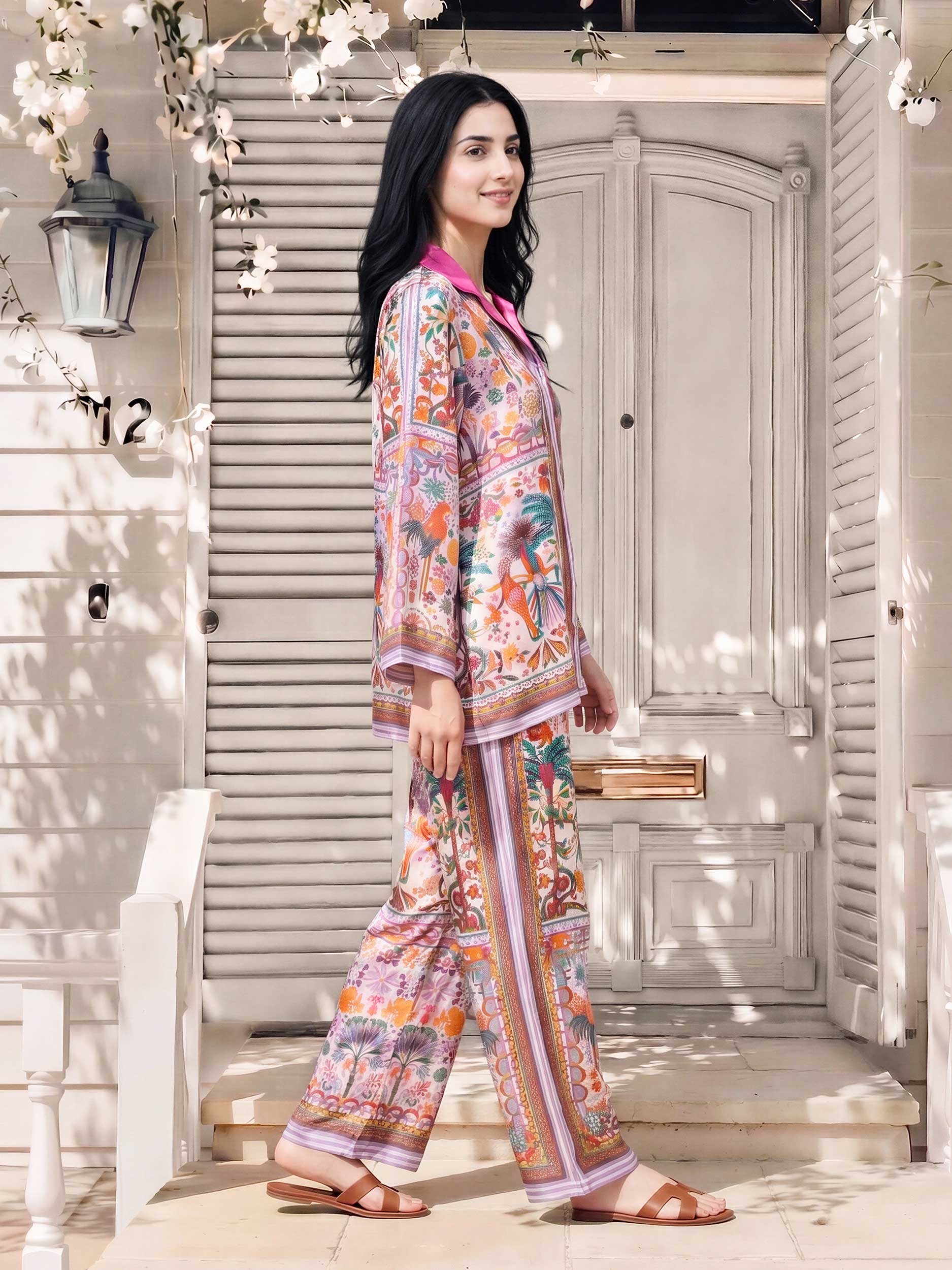 Silk Co-ord Set - Image 2