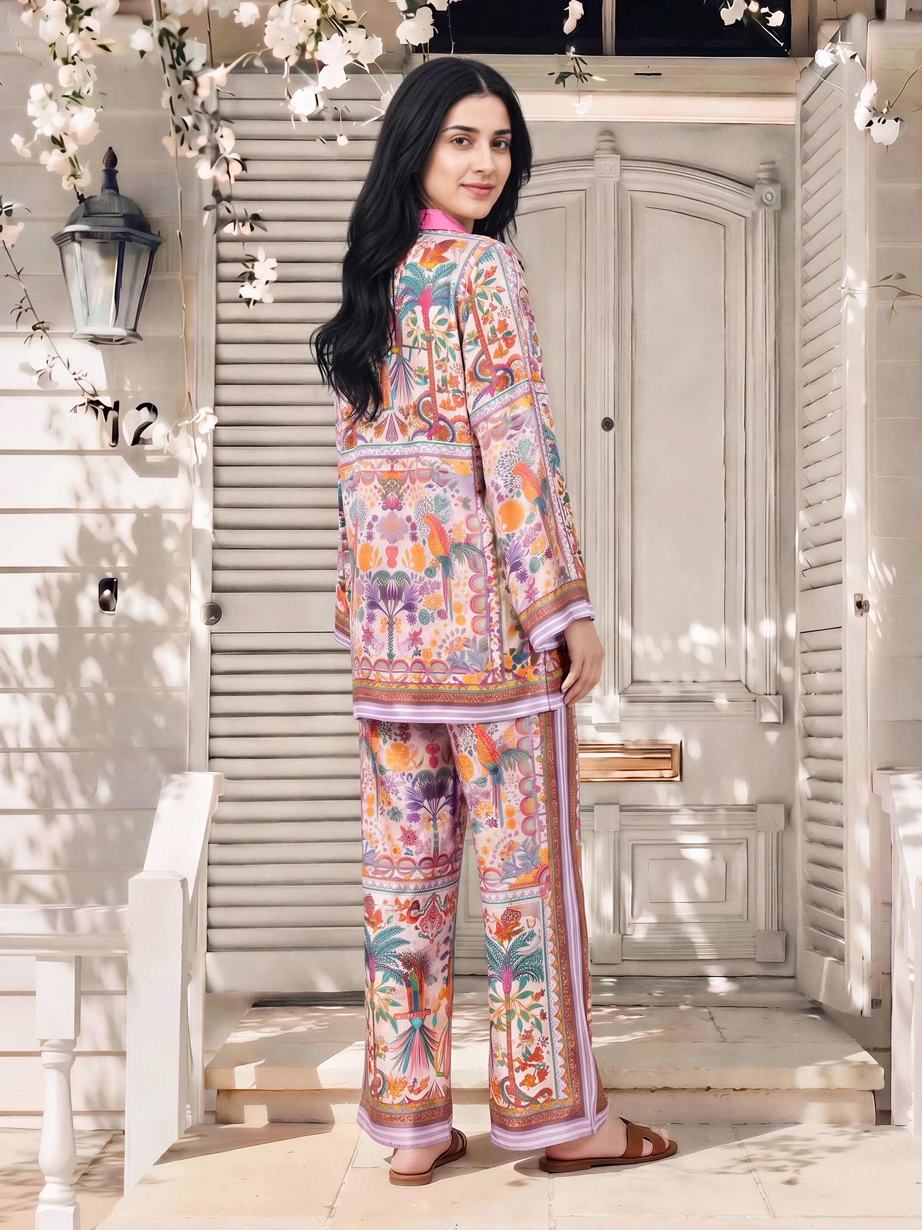 Silk Co-ord Set - Image 3