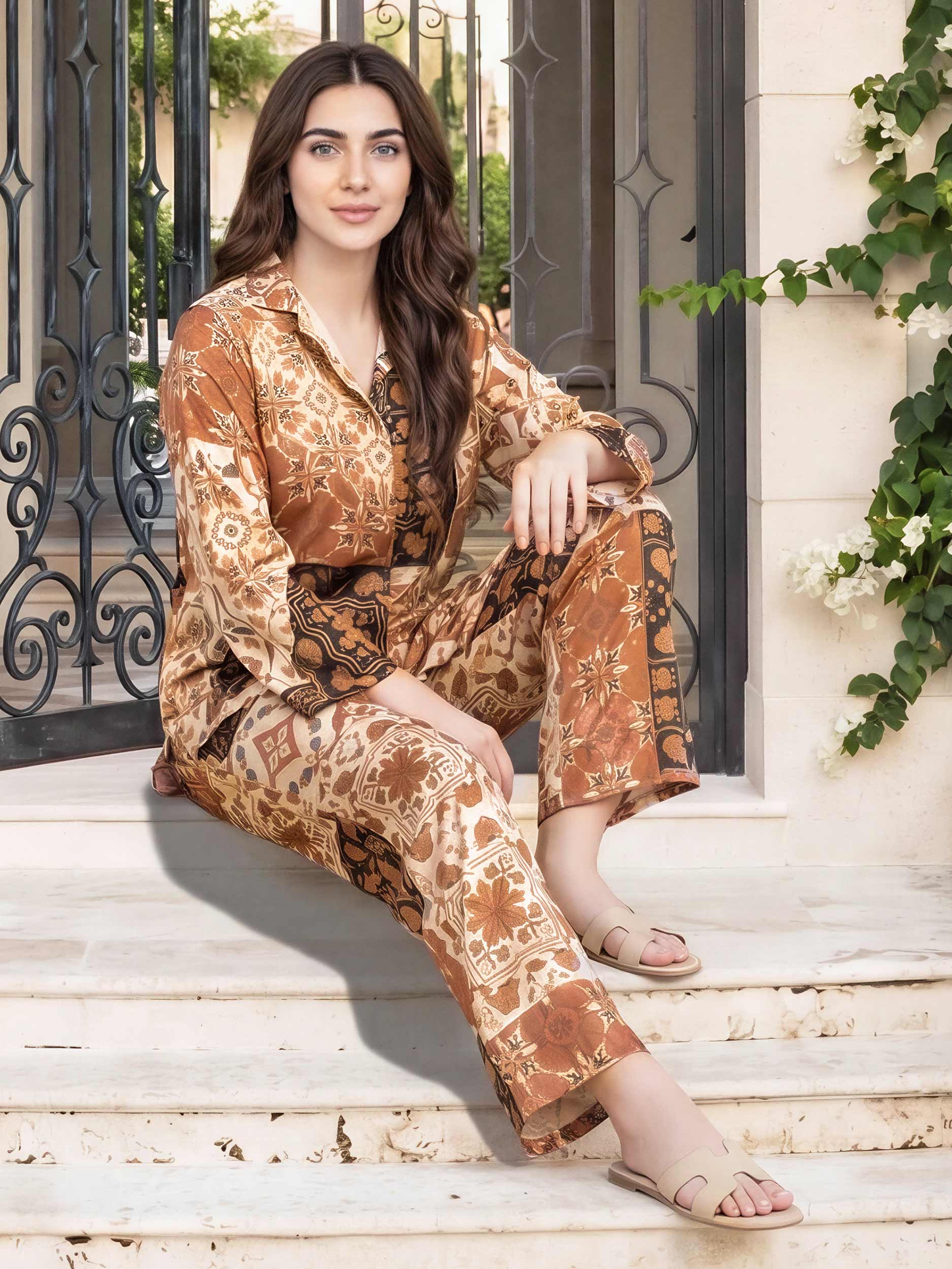 Silk Co-ord Set - Image 4