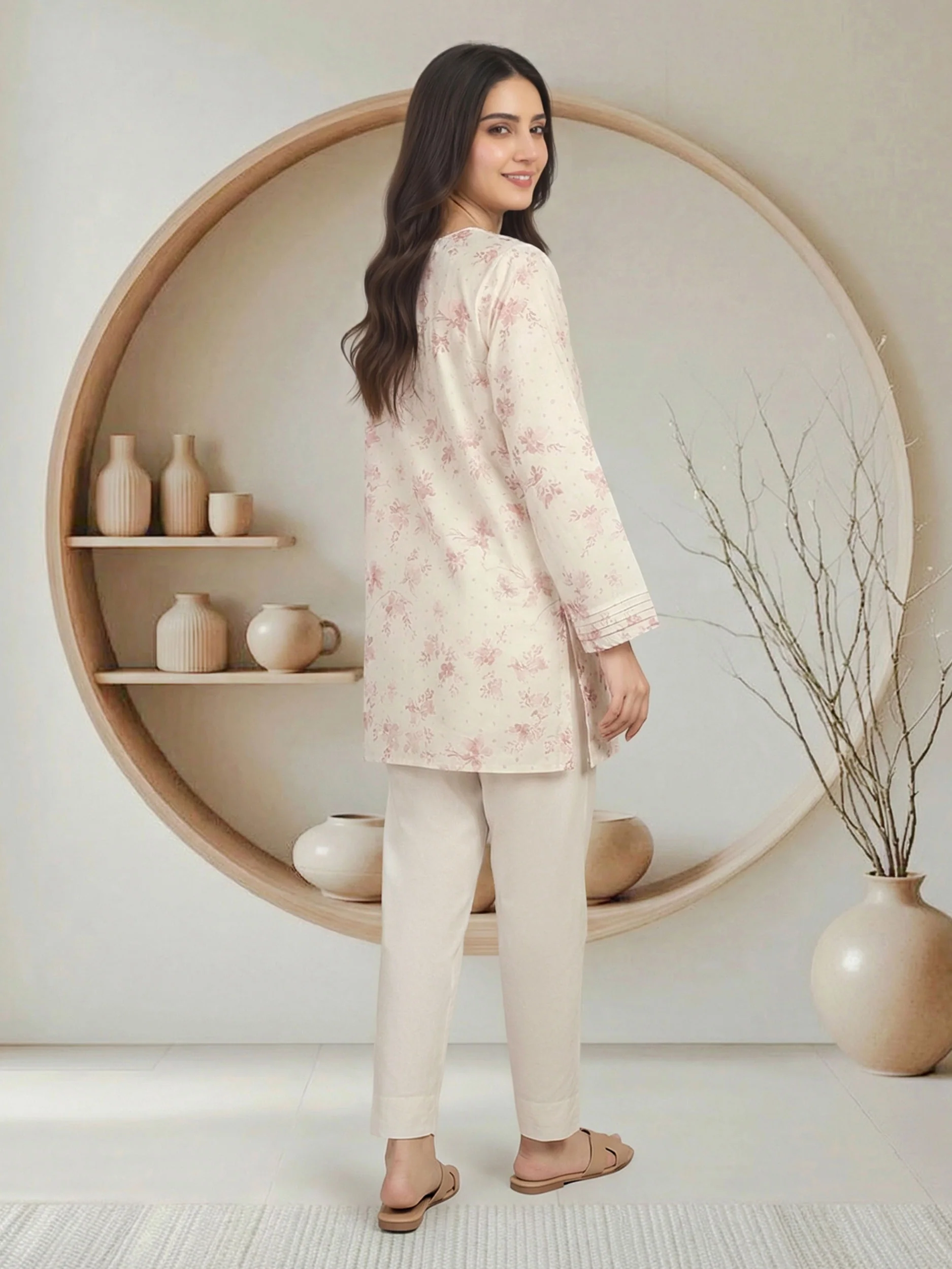 Grip Kurti- Embroidered (Pret) - Image 3