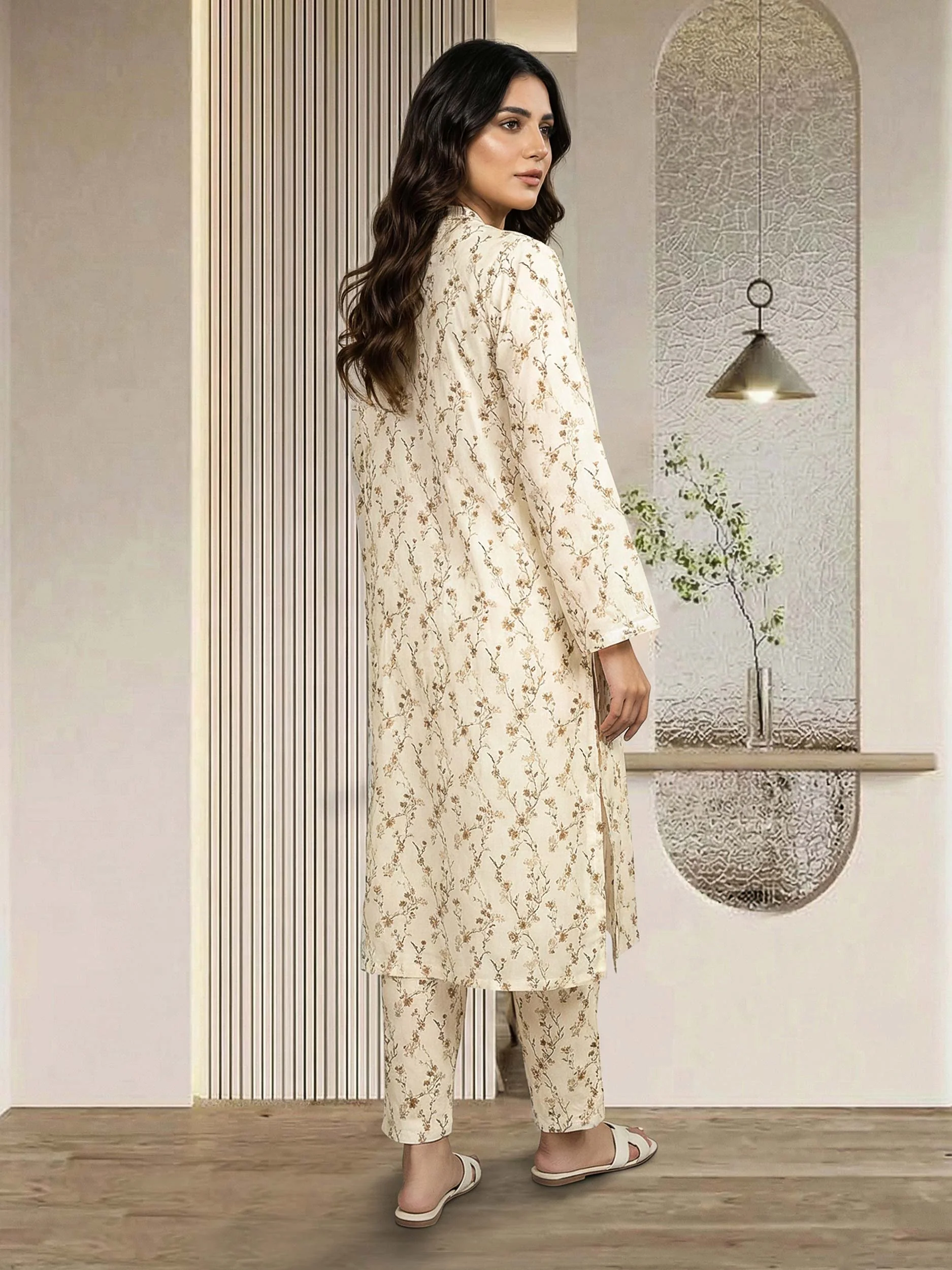2 Piece Grip Suit- Embellished (Pret) - Image 3