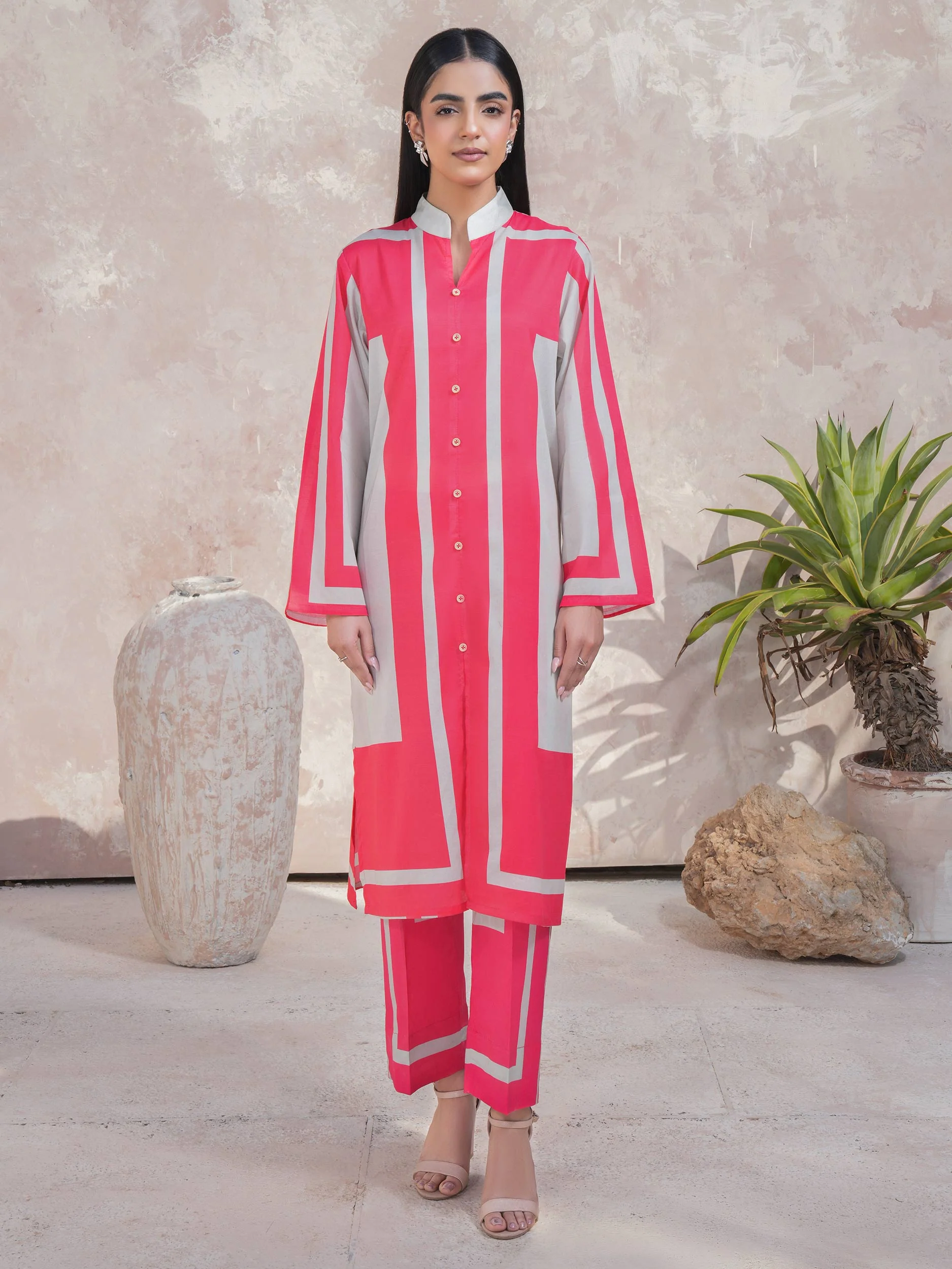 Lawn Shirt- Printed (Unstitched) - Image 2