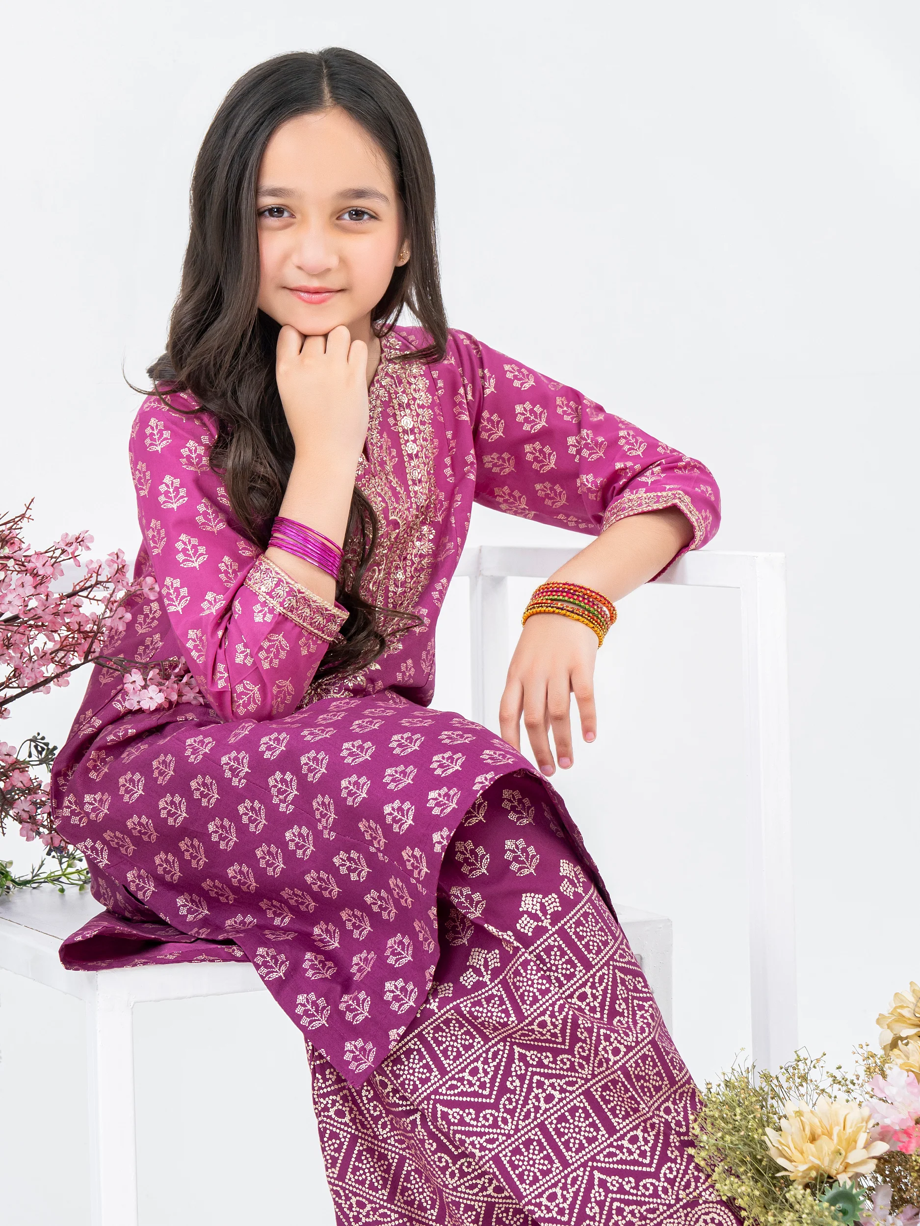 2 Piece Lawn Suit-Embroidered - Image 4