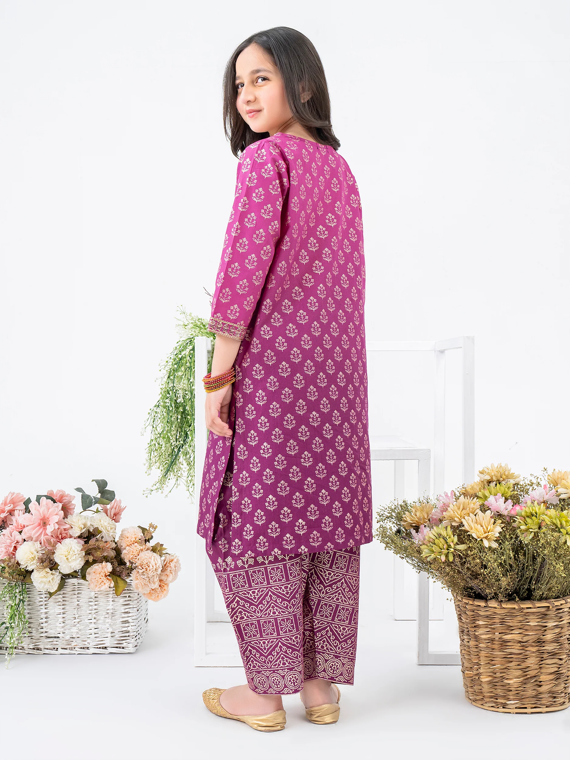 2 Piece Lawn Suit-Embroidered - Image 5