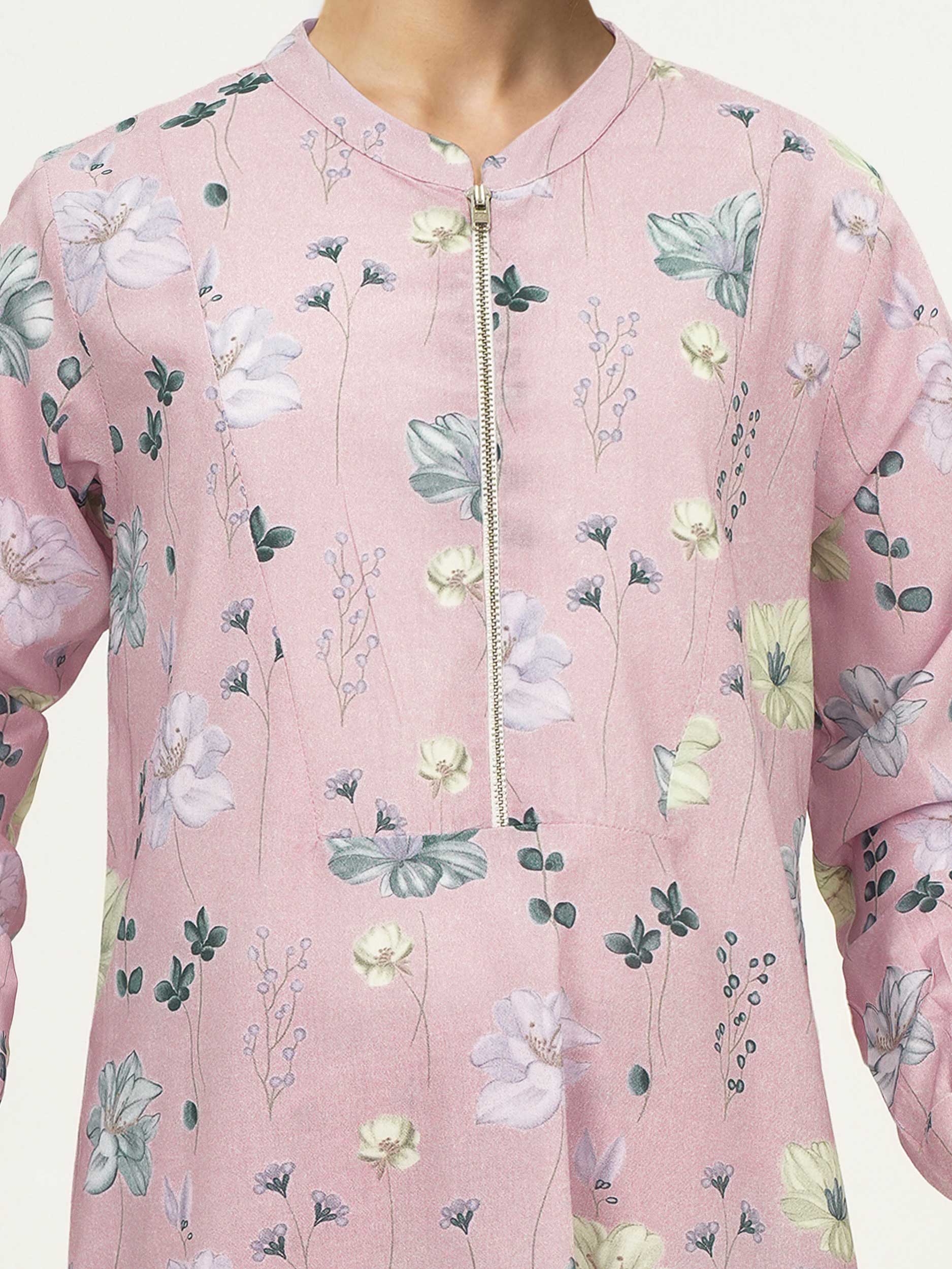 2 Piece Viscose Cotton Suit (Pret) - Image 3