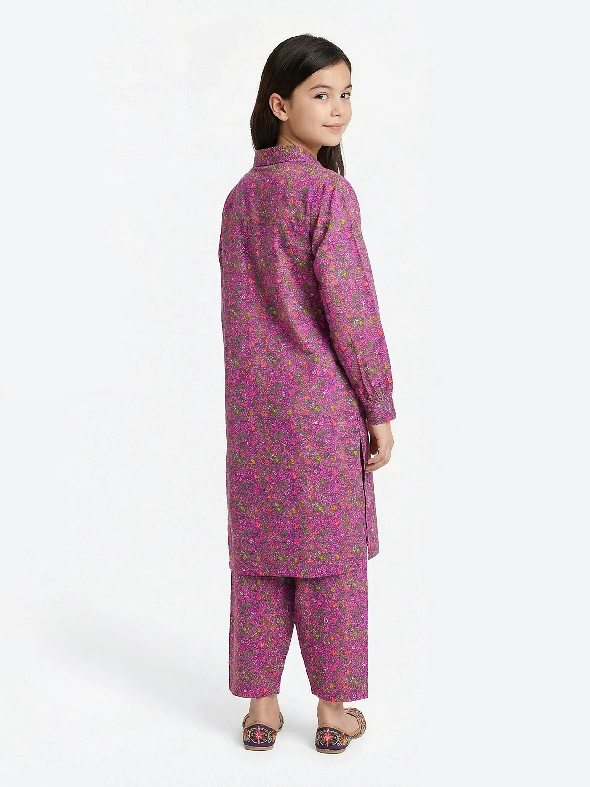 2 Piece Viscose Filament Suit (Pret) - Image 2