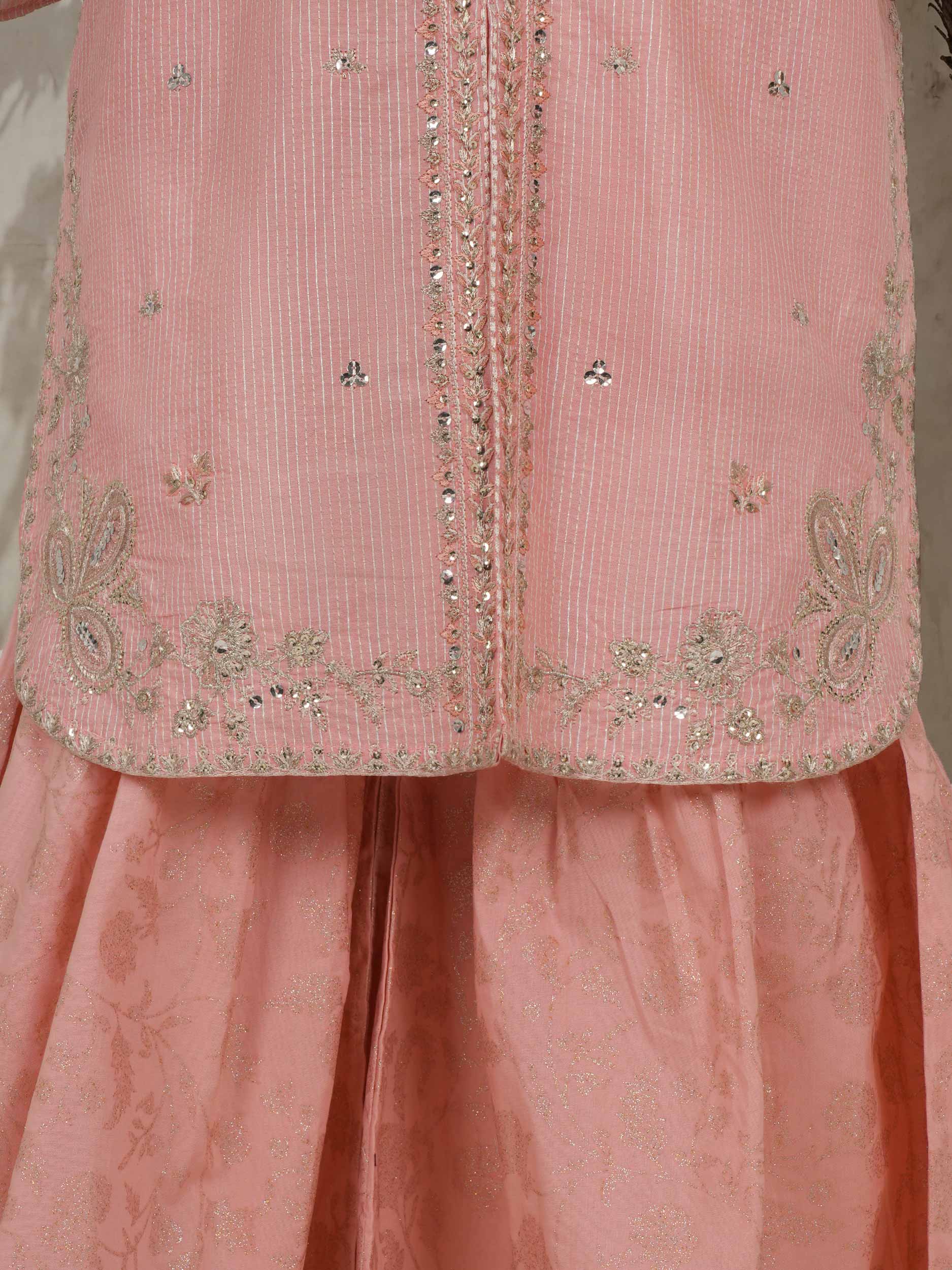 2 Piece Missouri Suit- Embroidered (Pret) - Image 6