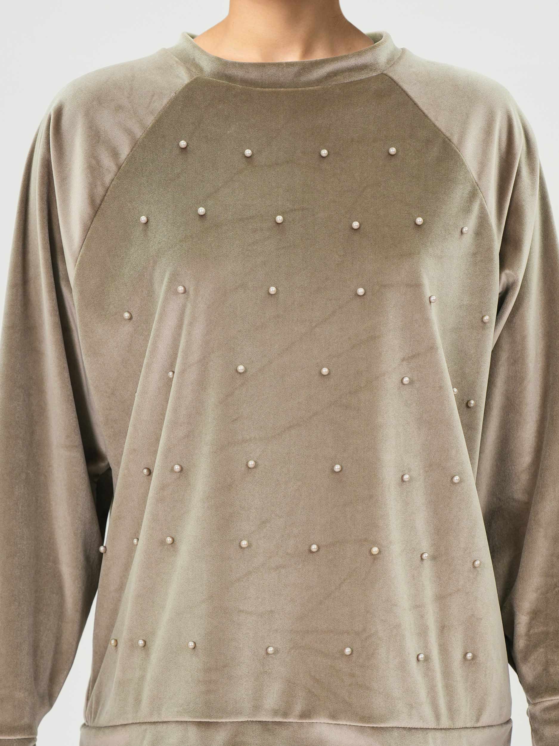 Velour Co-ord set- Embellished - Image 3