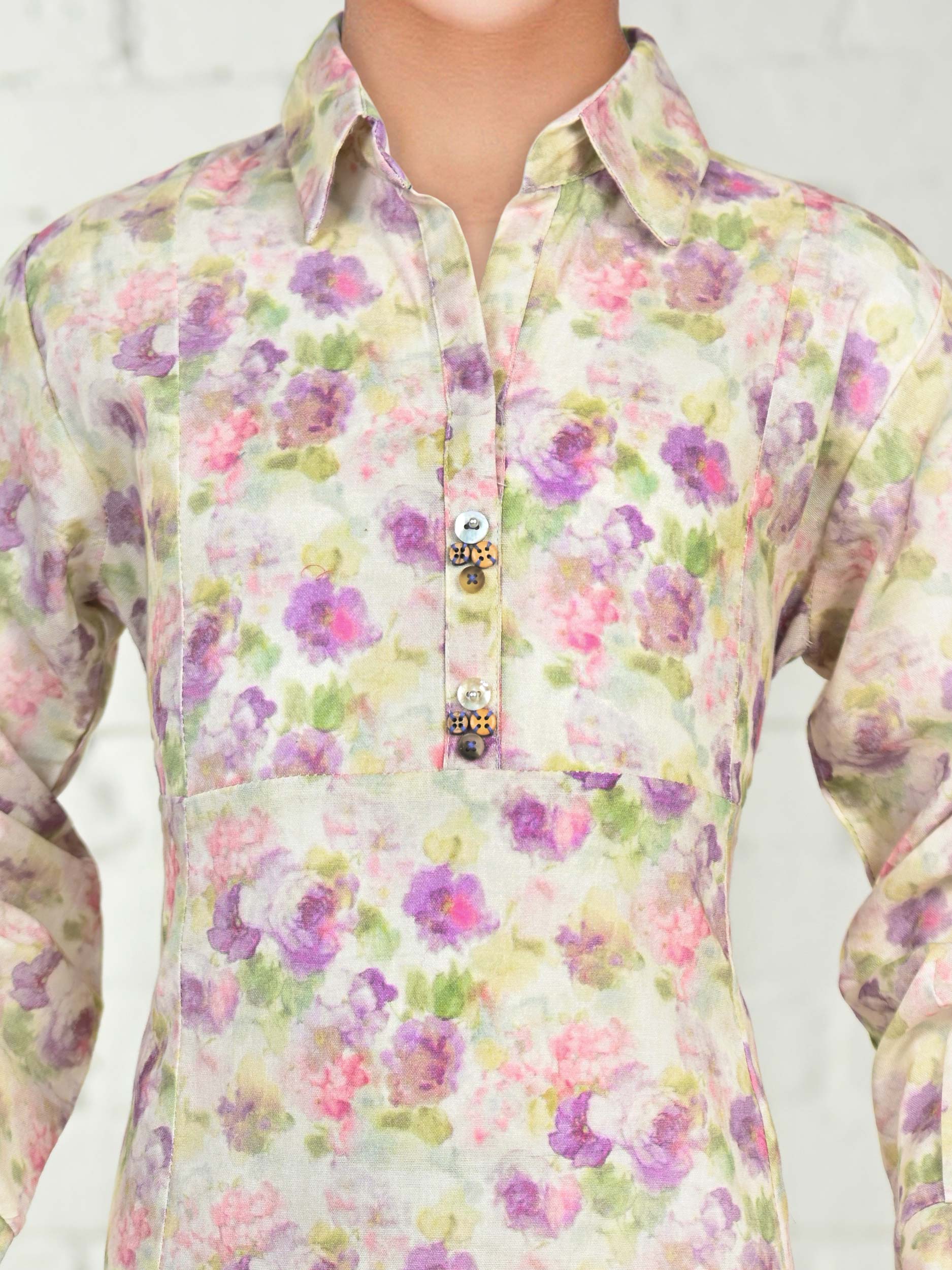 2 Piece Khaddar Suit (Pret) - Image 3