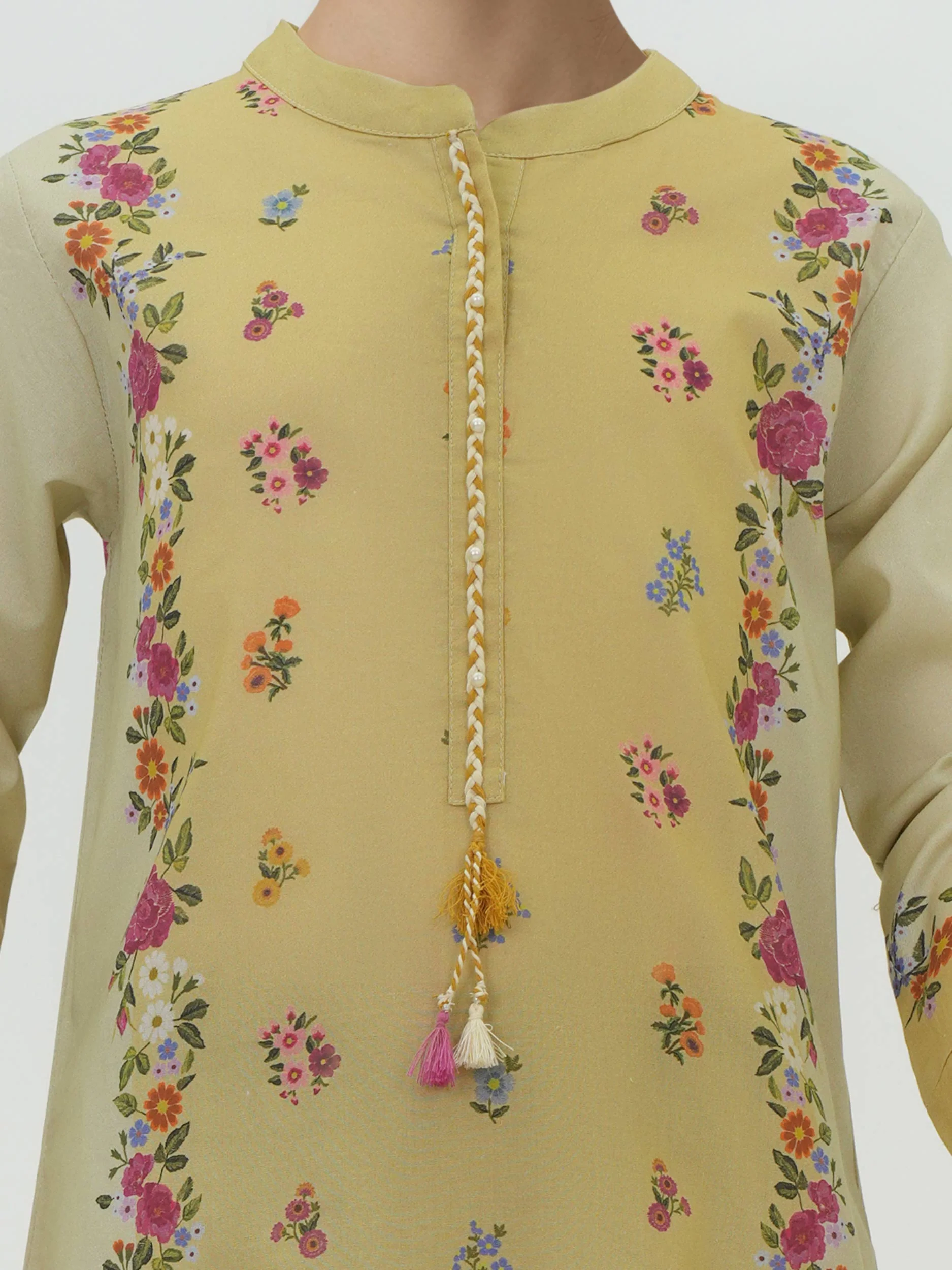 2 Piece Cambric Suit (Pret) - Image 4